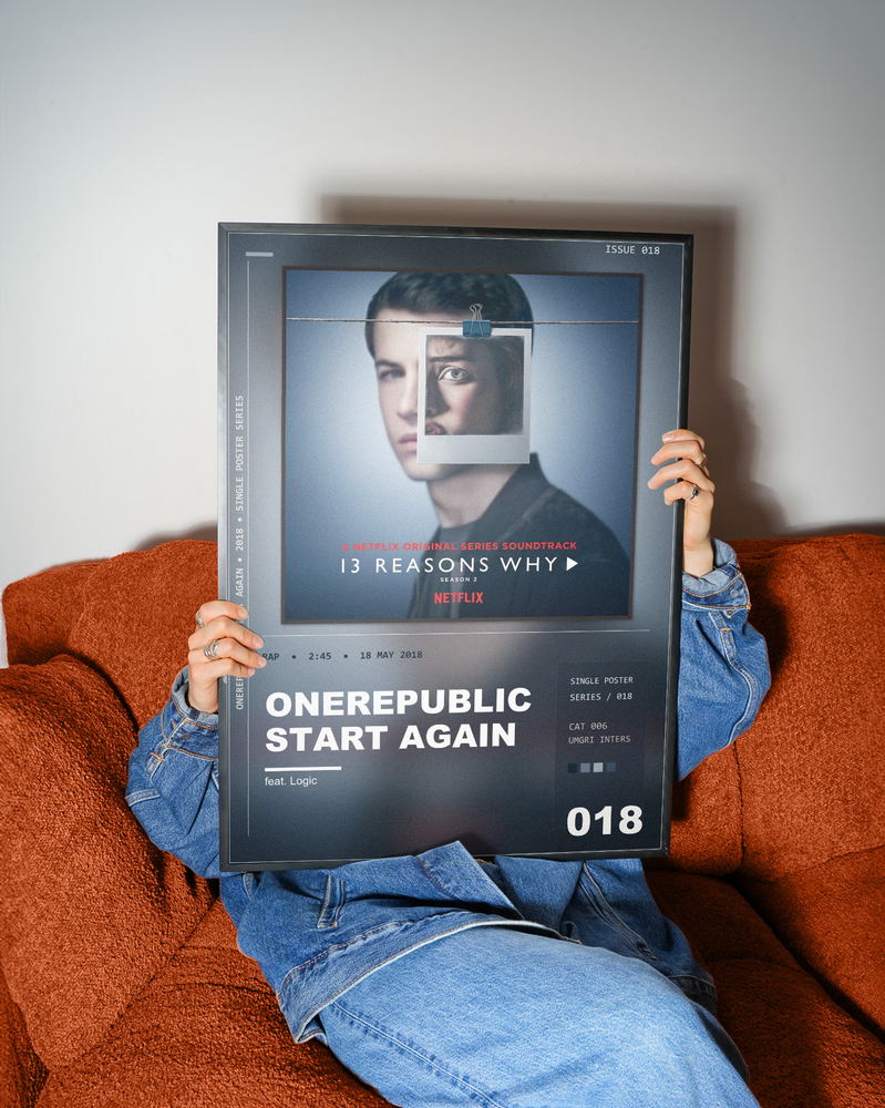 Music poster: OneRepublic - Start Again feat Logic