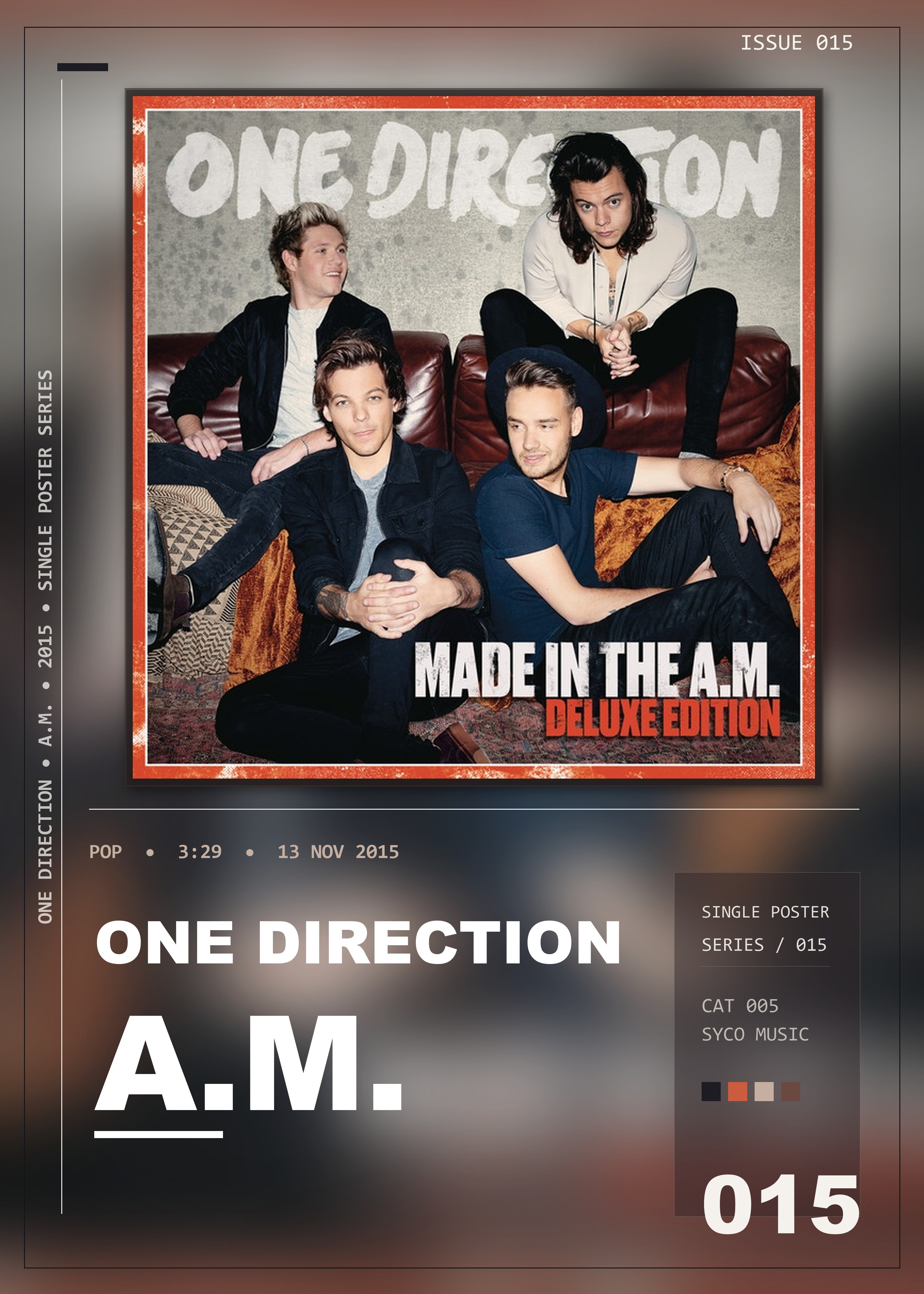 Music poster: One Direction - AM