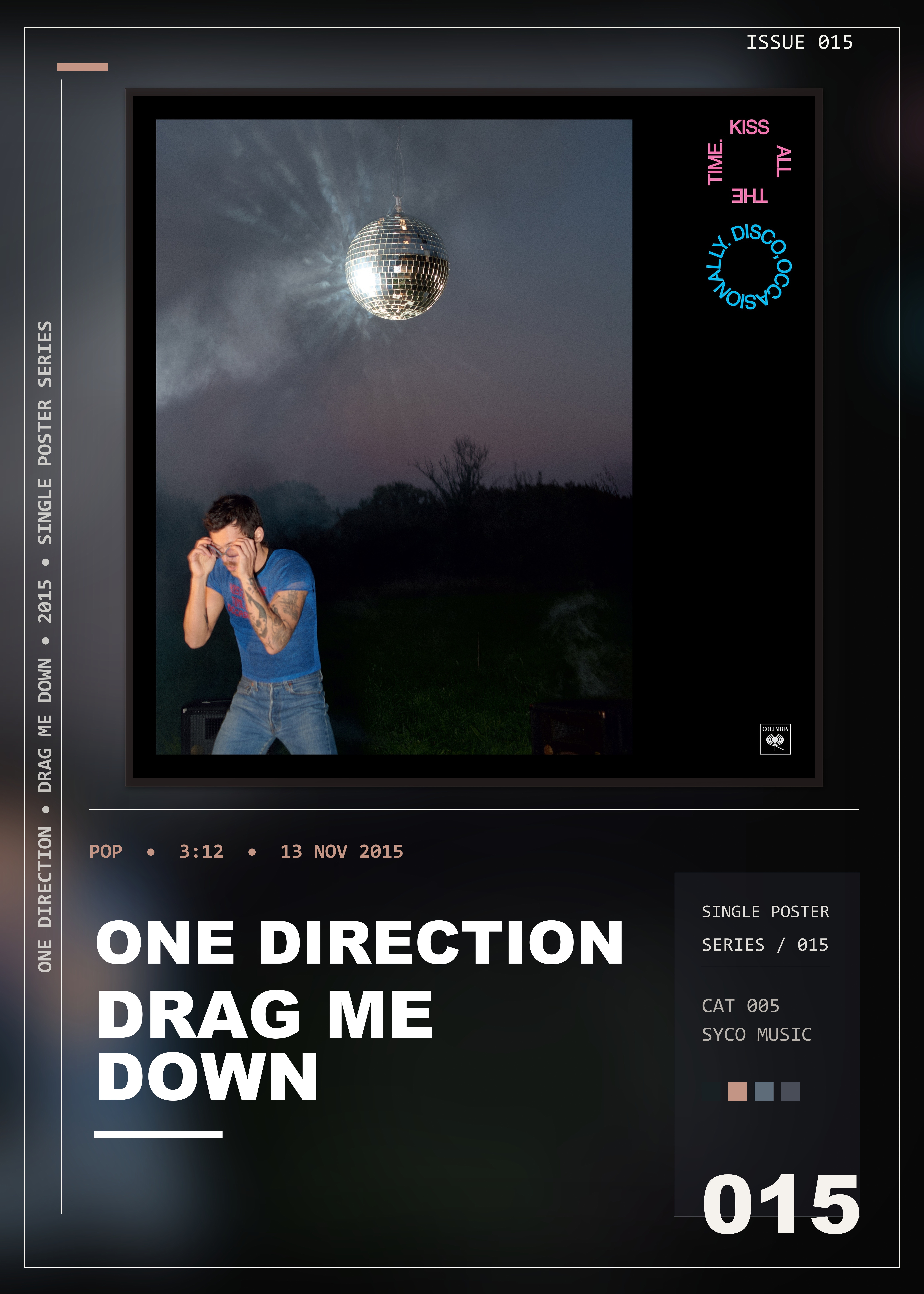 Music poster: One Direction - Drag Me Down