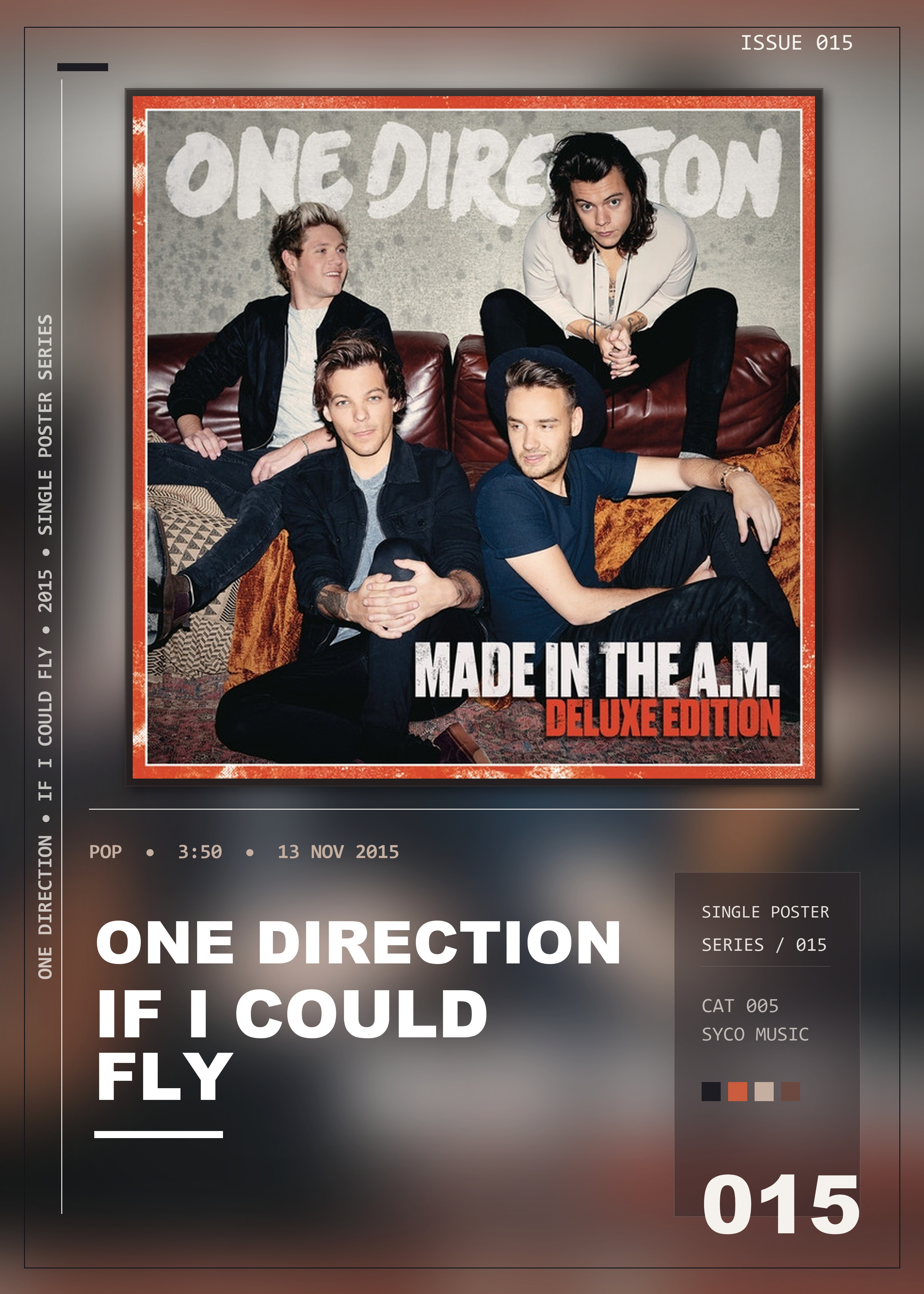 Music poster: One Direction - If I Could Fly