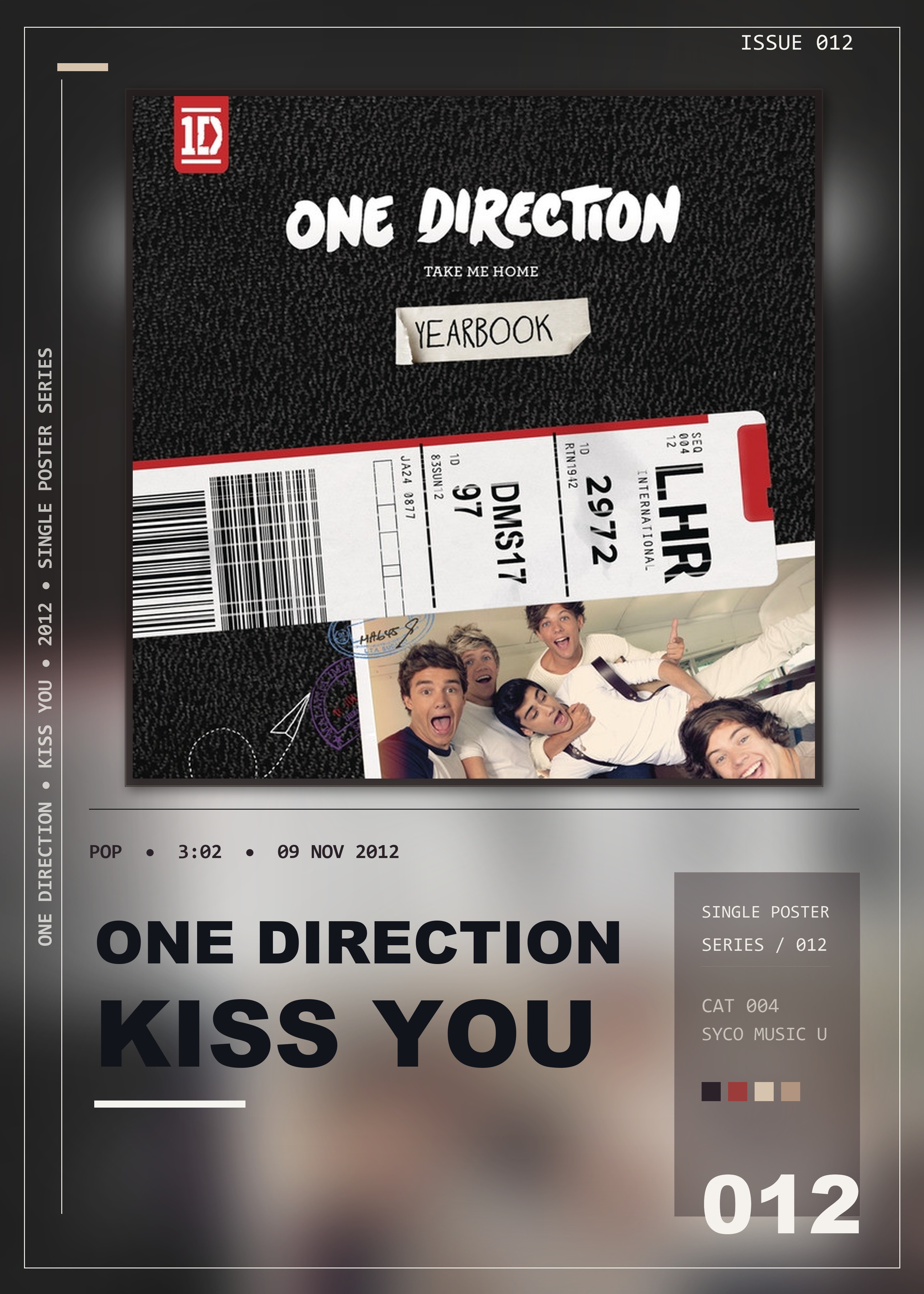Music poster: One Direction - Kiss You