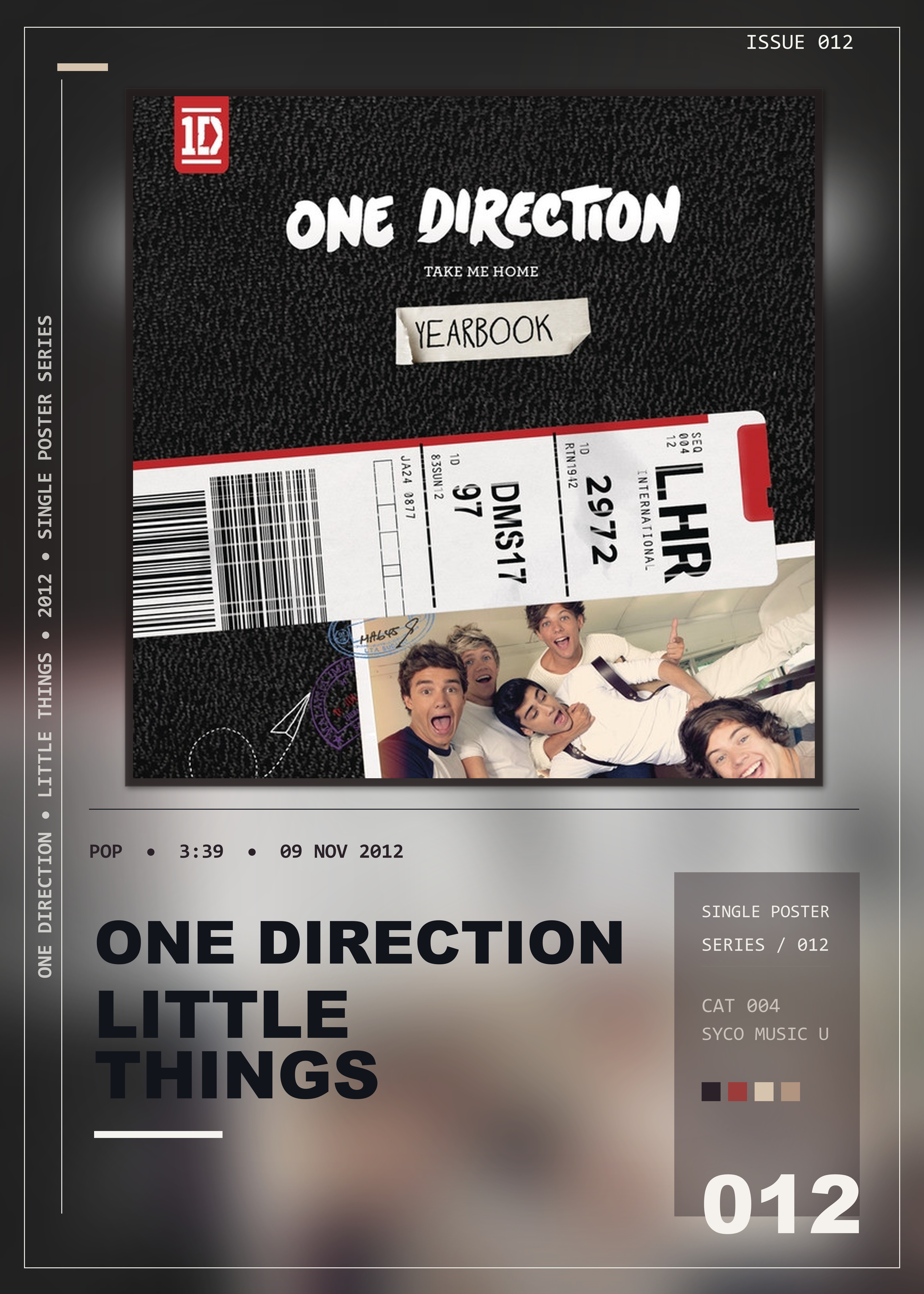 Music poster: One Direction - Little Things