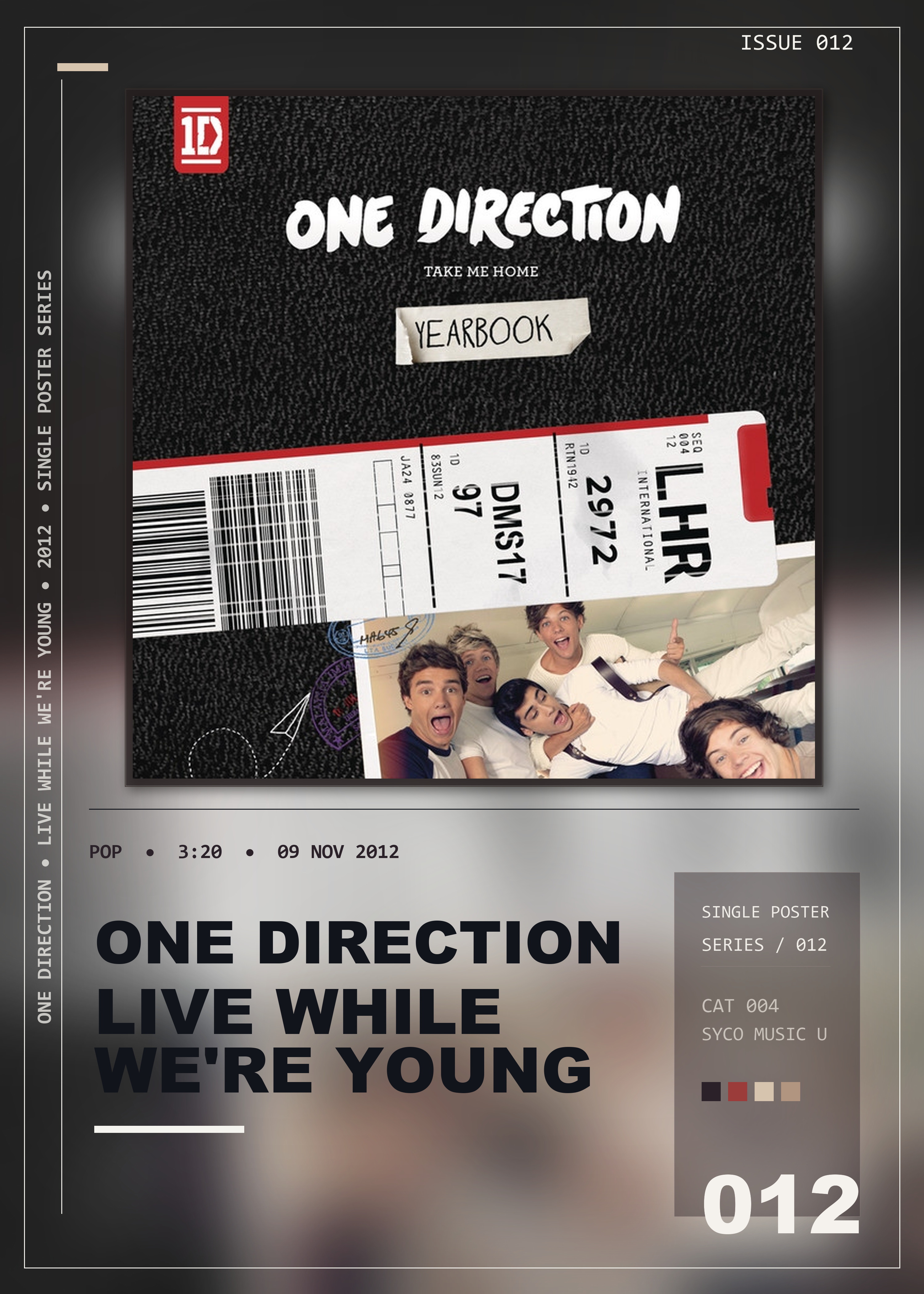 Music poster: One Direction - Live While Were Young