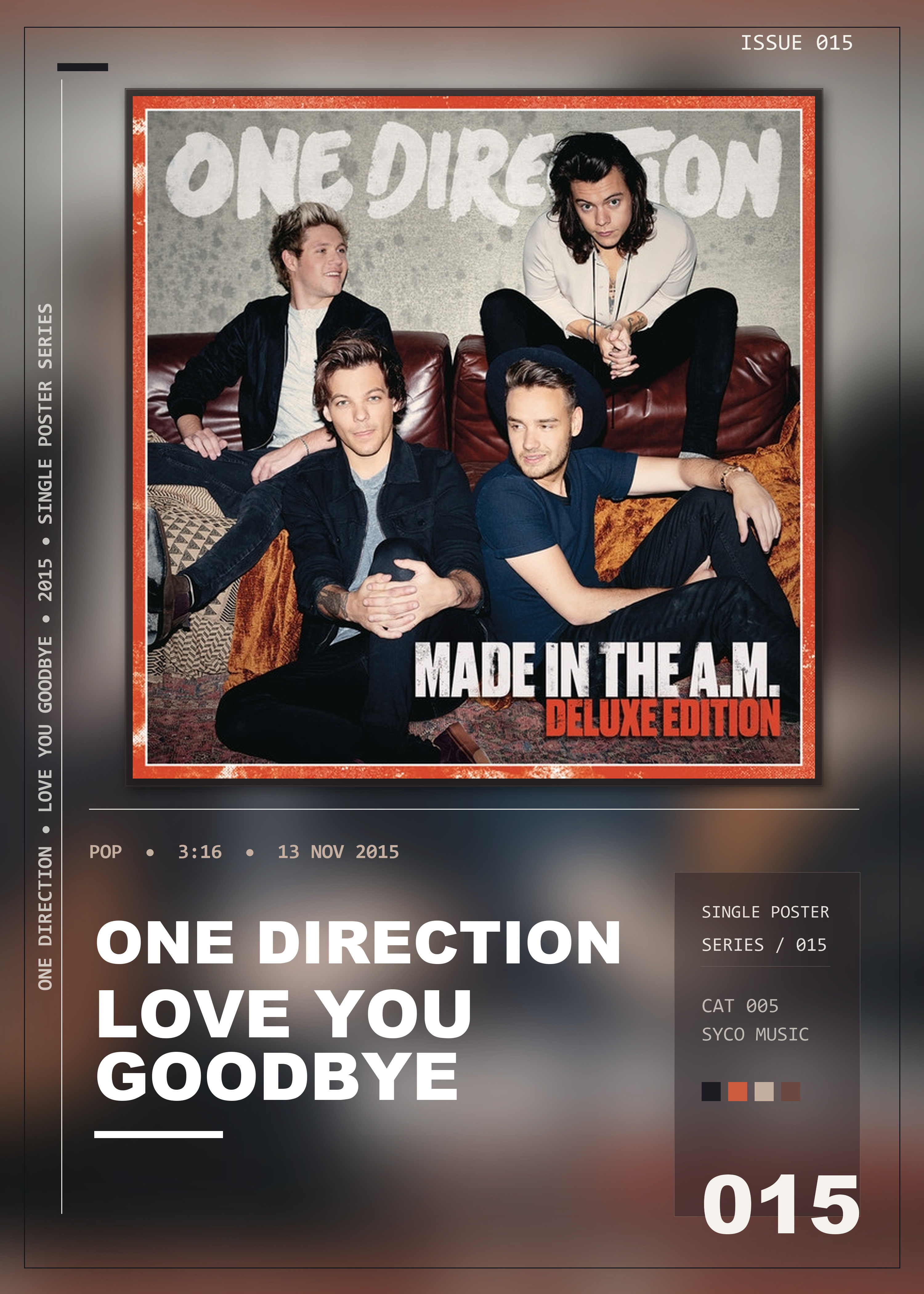 Music poster: One Direction - Love You Goodbye