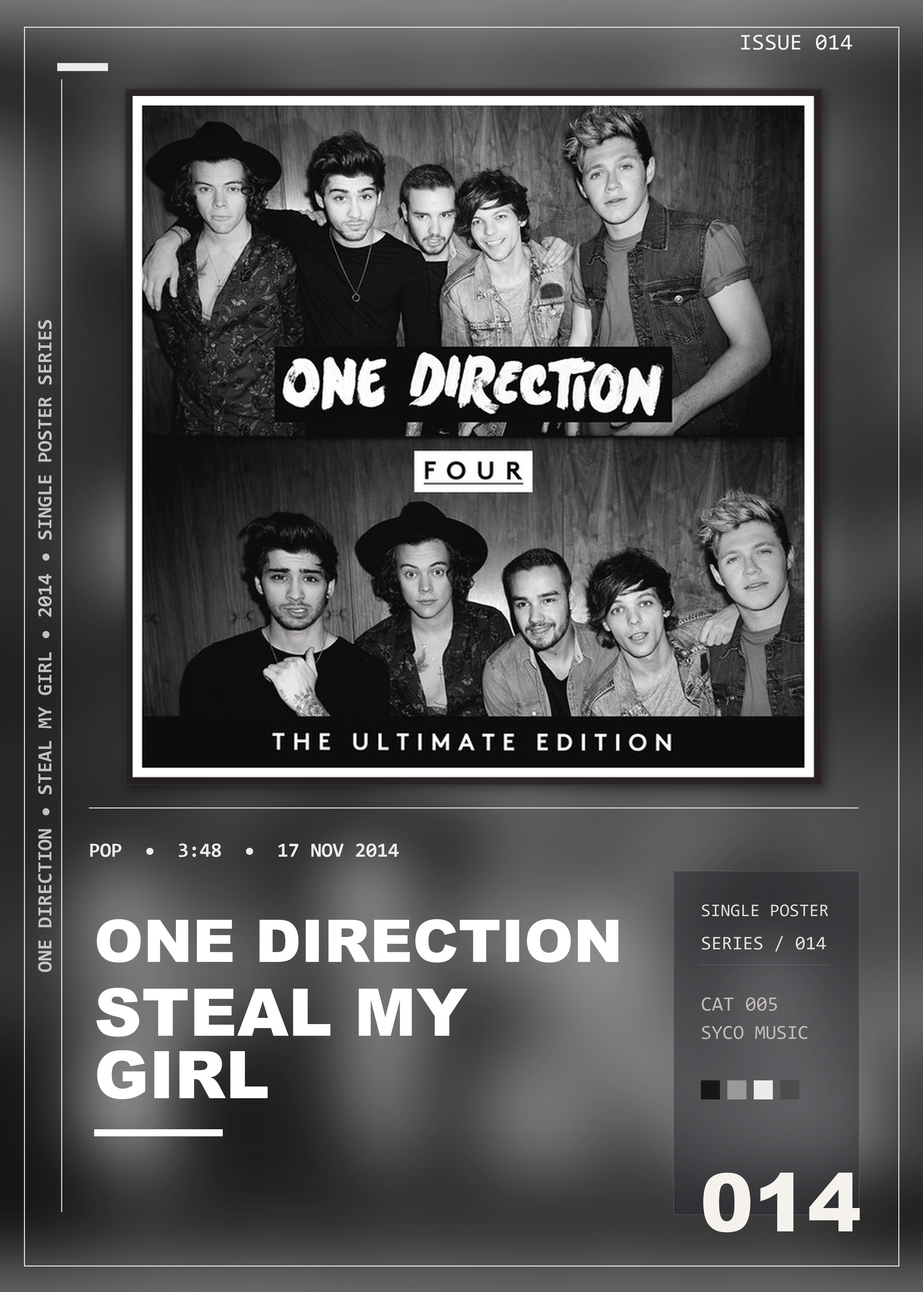 Music poster: One Direction - Steal My Girl