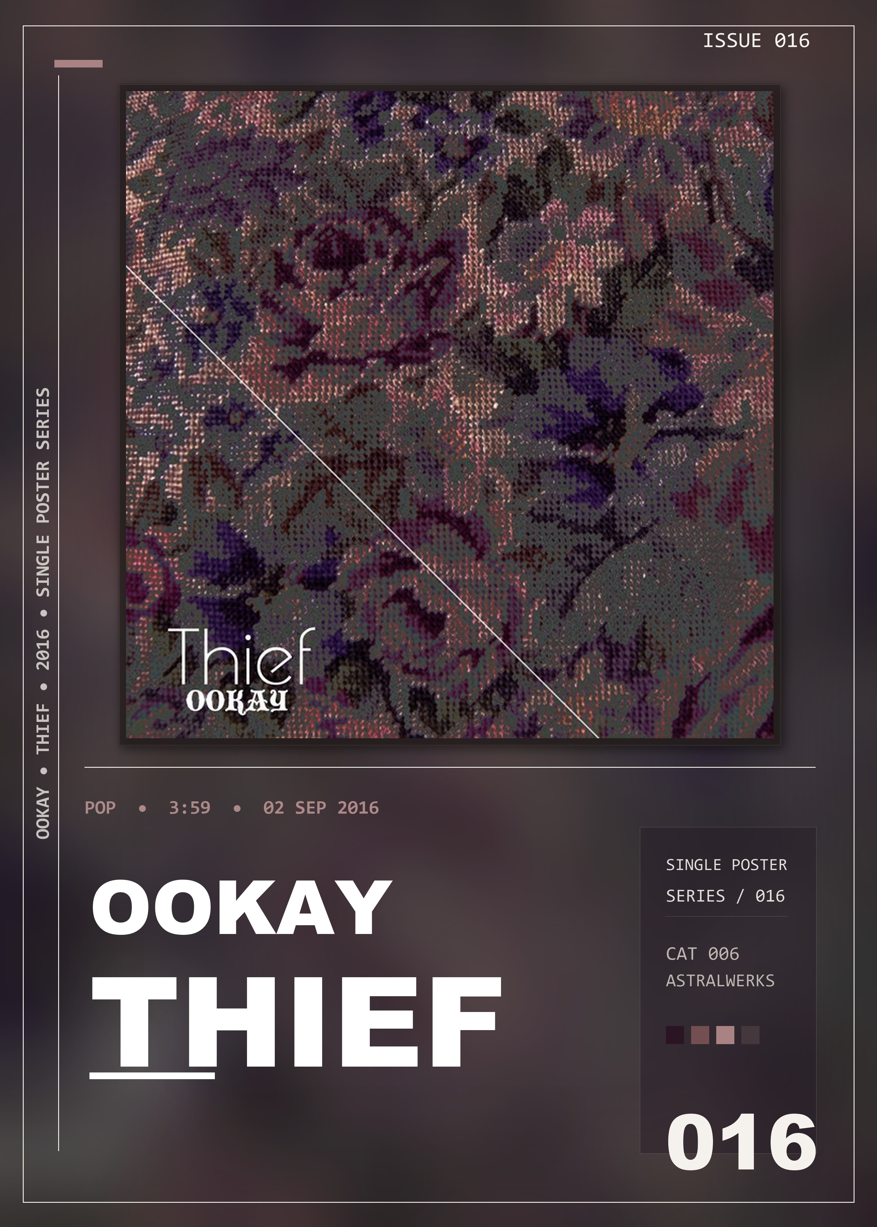 Music poster: Ookay - Thief