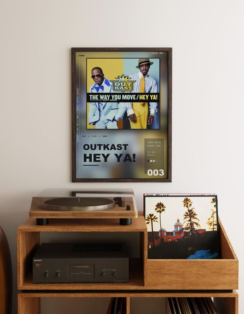 Music poster: OutKast - Hey Ya