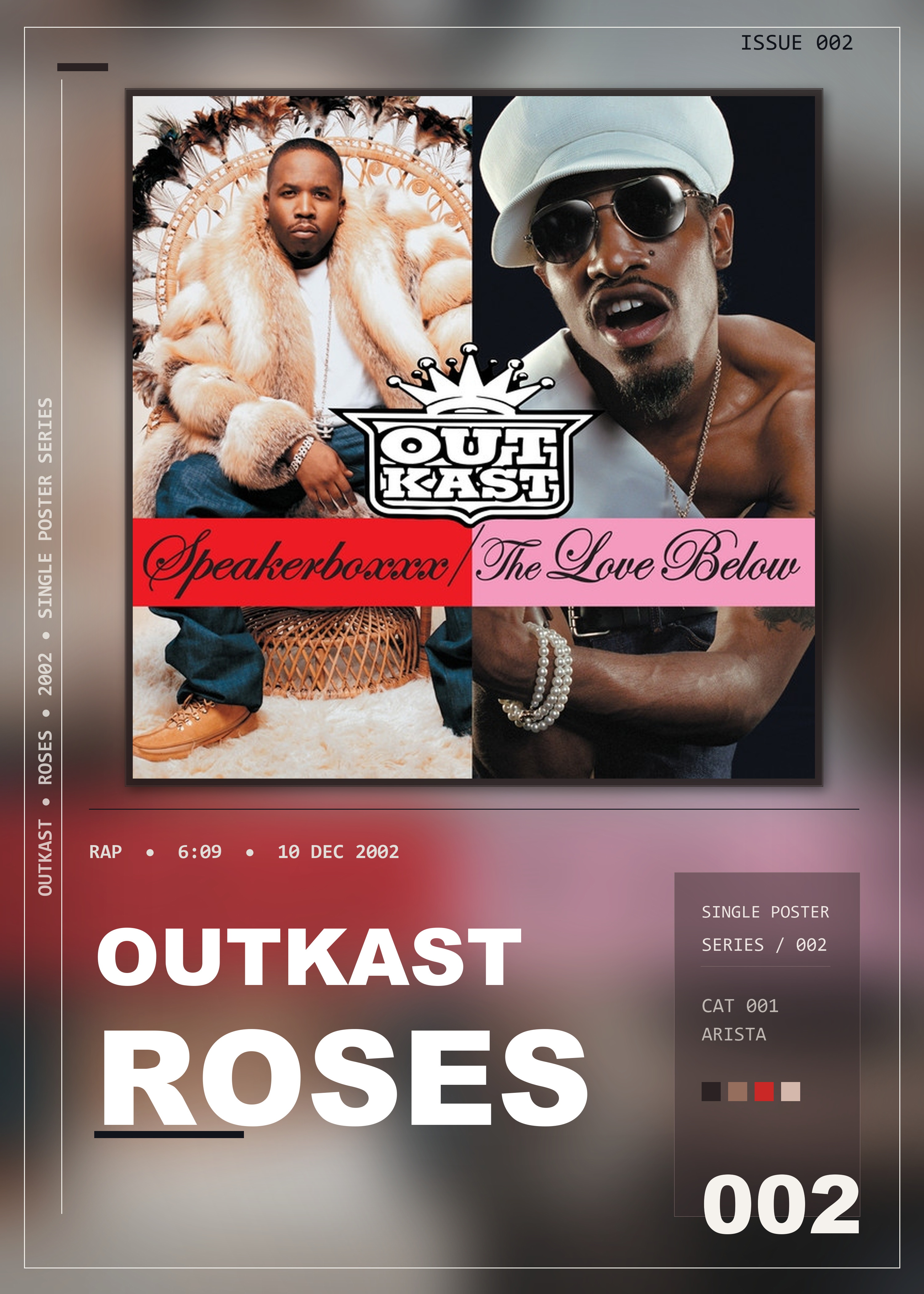 Music poster: OutKast - Roses