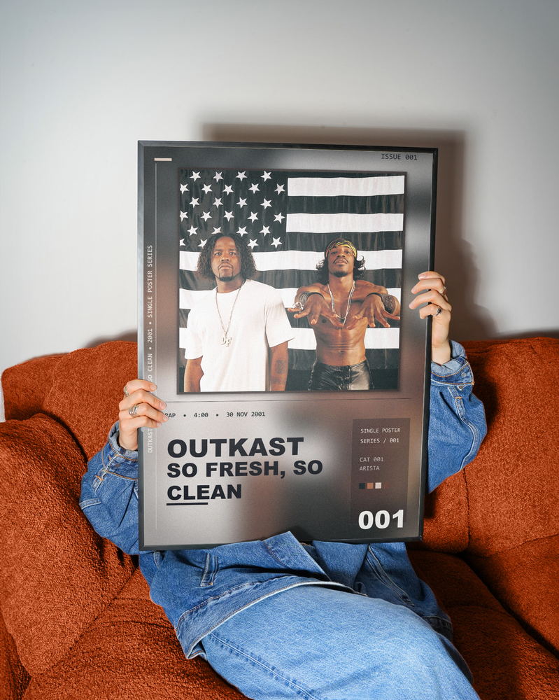 Music poster: OutKast - So Fresh So Clean