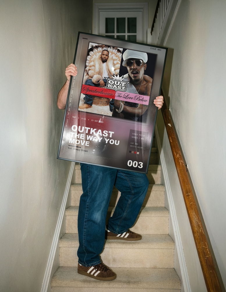 Music poster: OutKast - The Way You Move feat Sleepy Brown - Club Mix