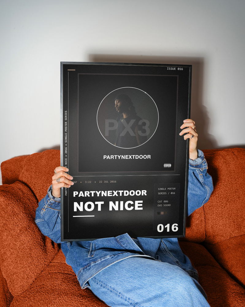 Music poster: PARTYNEXTDOOR - Not Nice