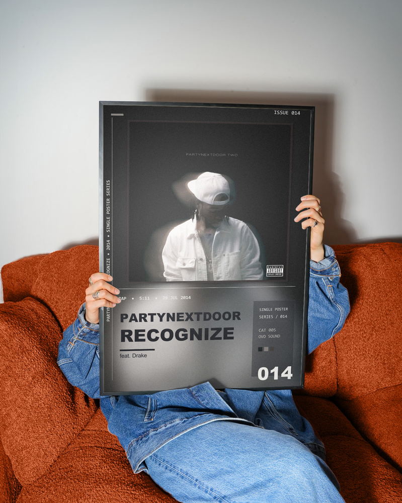 Music poster: PARTYNEXTDOOR - Recognize feat Drake