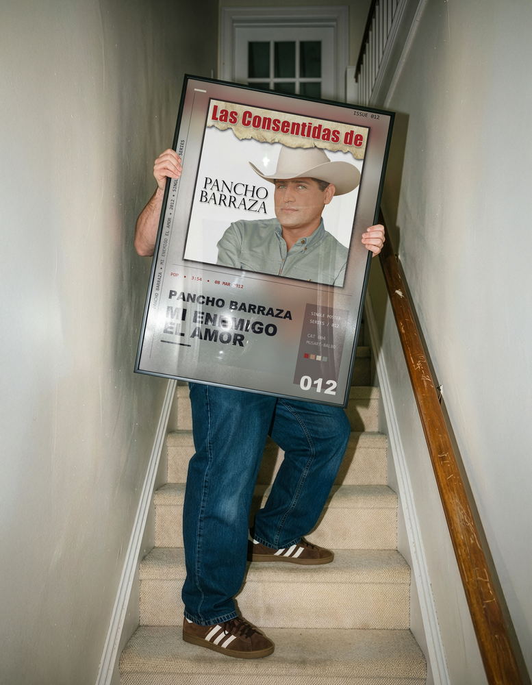 Music poster: Pancho Barraza - Mi Enemigo El Amor