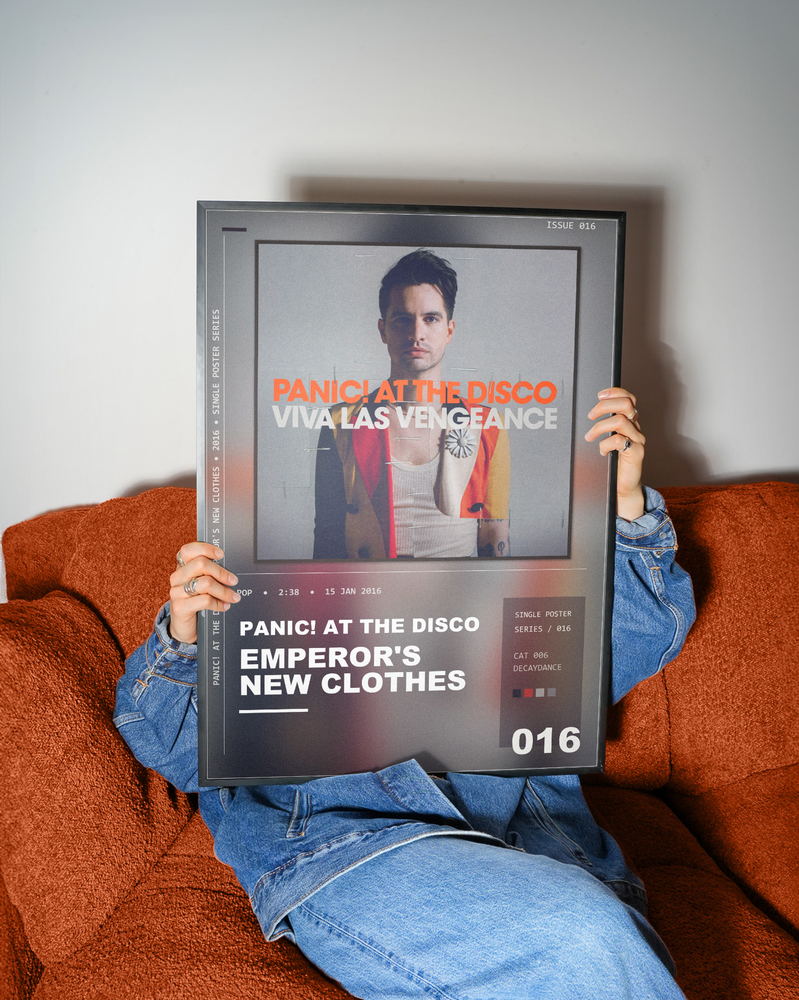 Music poster: Panic At The Disco - Emperors New Clothes
