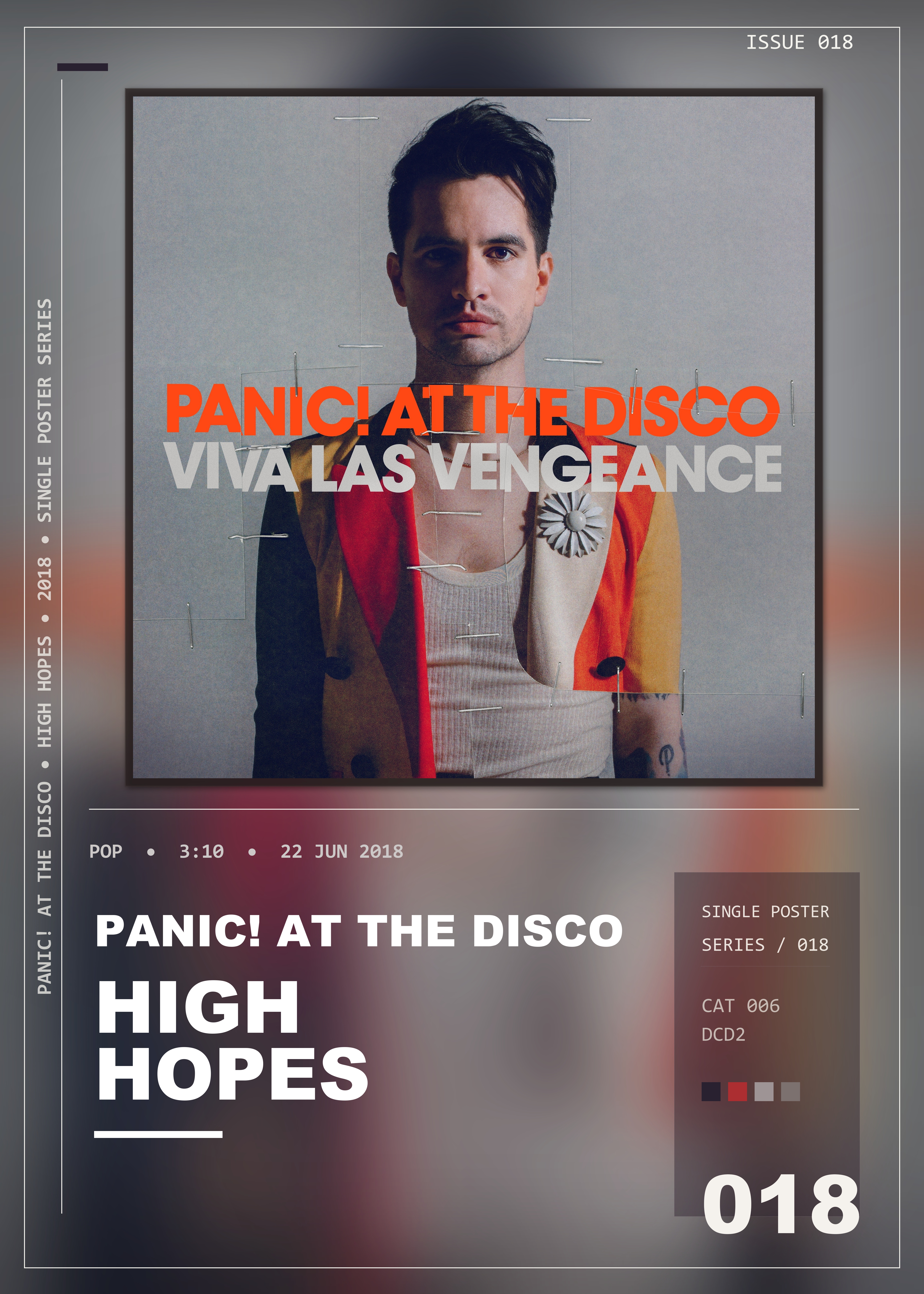Music poster: Panic At The Disco - High Hopes