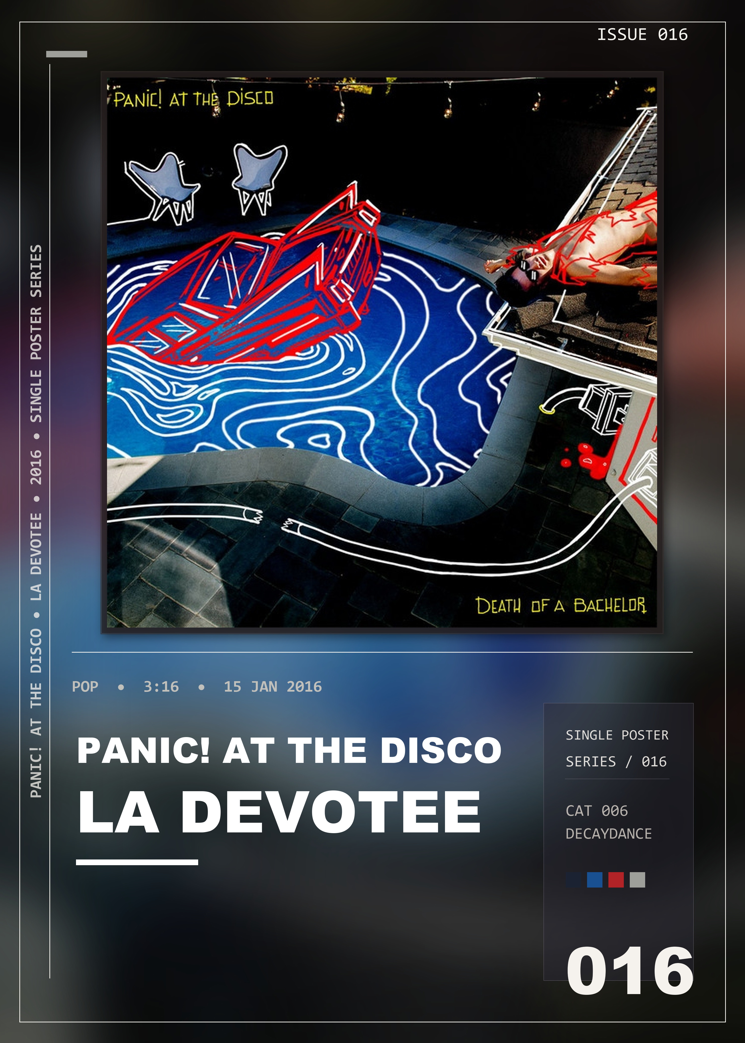 Music poster: Panic At The Disco - LA Devotee