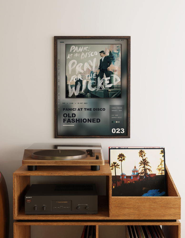 Music poster: Panic At The Disco - Old Fashioned
