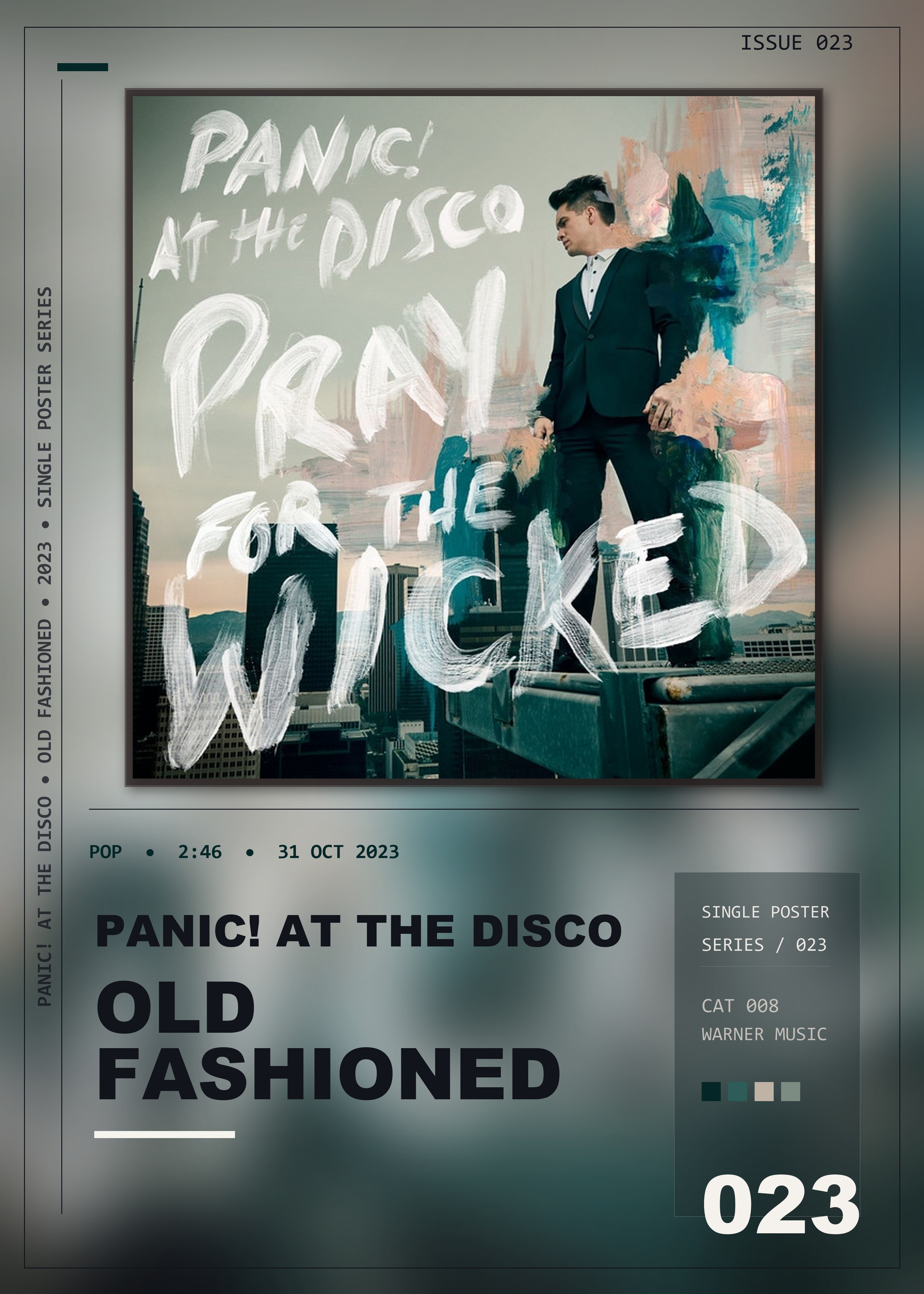 Music poster: Panic At The Disco - Old Fashioned
