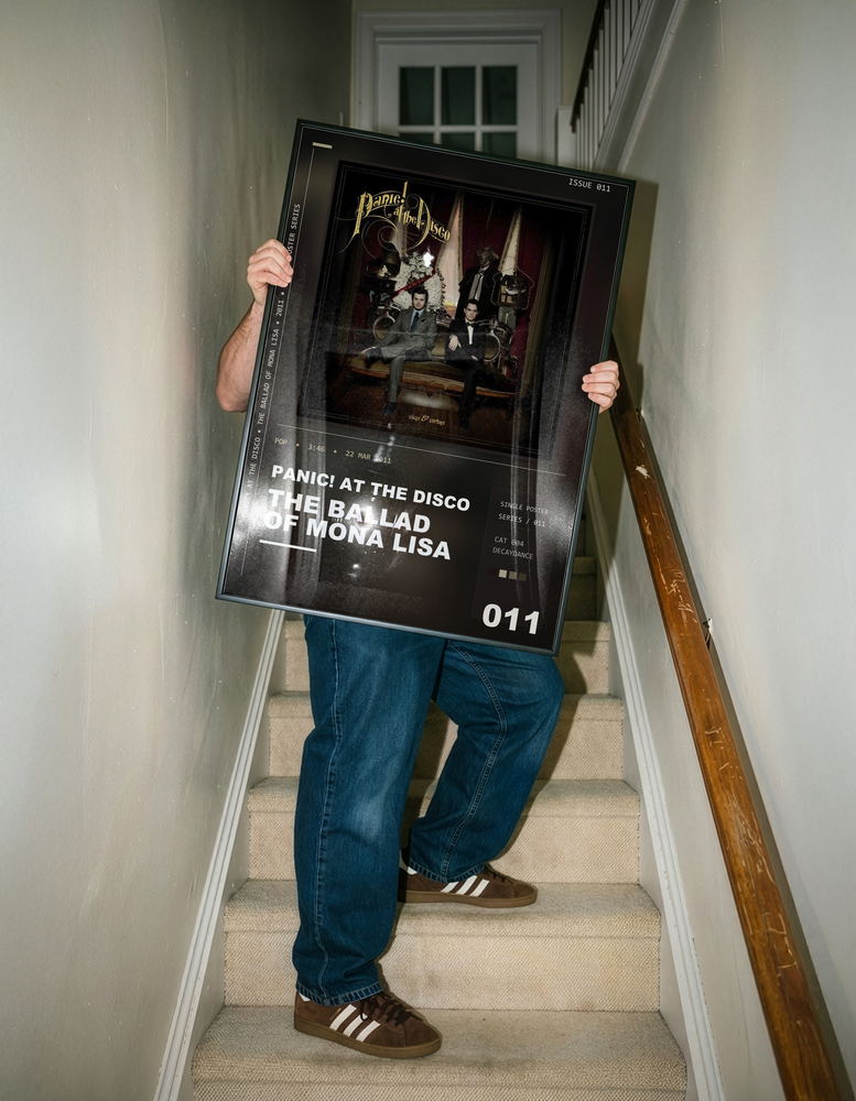 Music poster: Panic At The Disco - The Ballad Of Mona Lisa