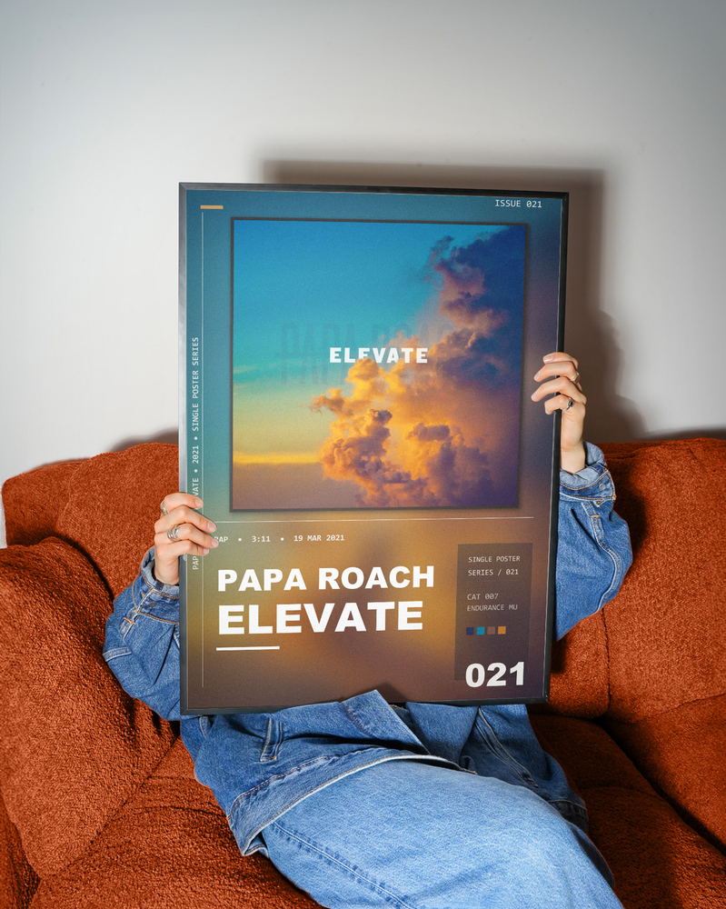 Music poster: Papa Roach - Elevate