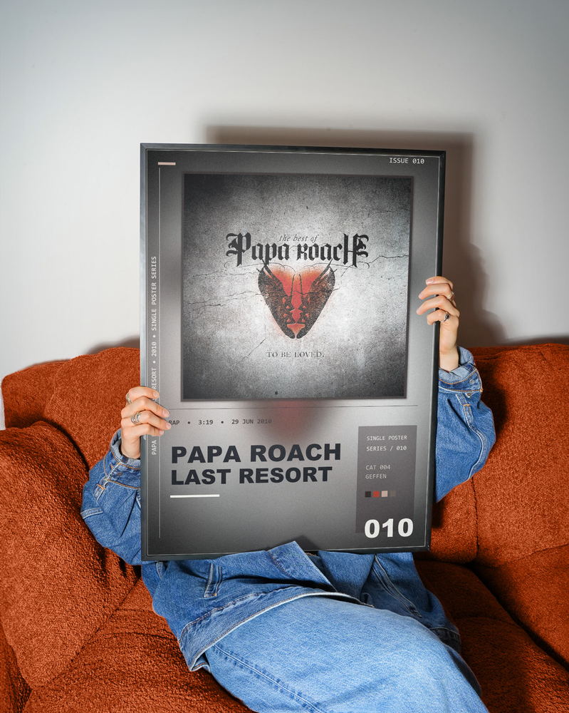 Music poster: Papa Roach - Last Resort