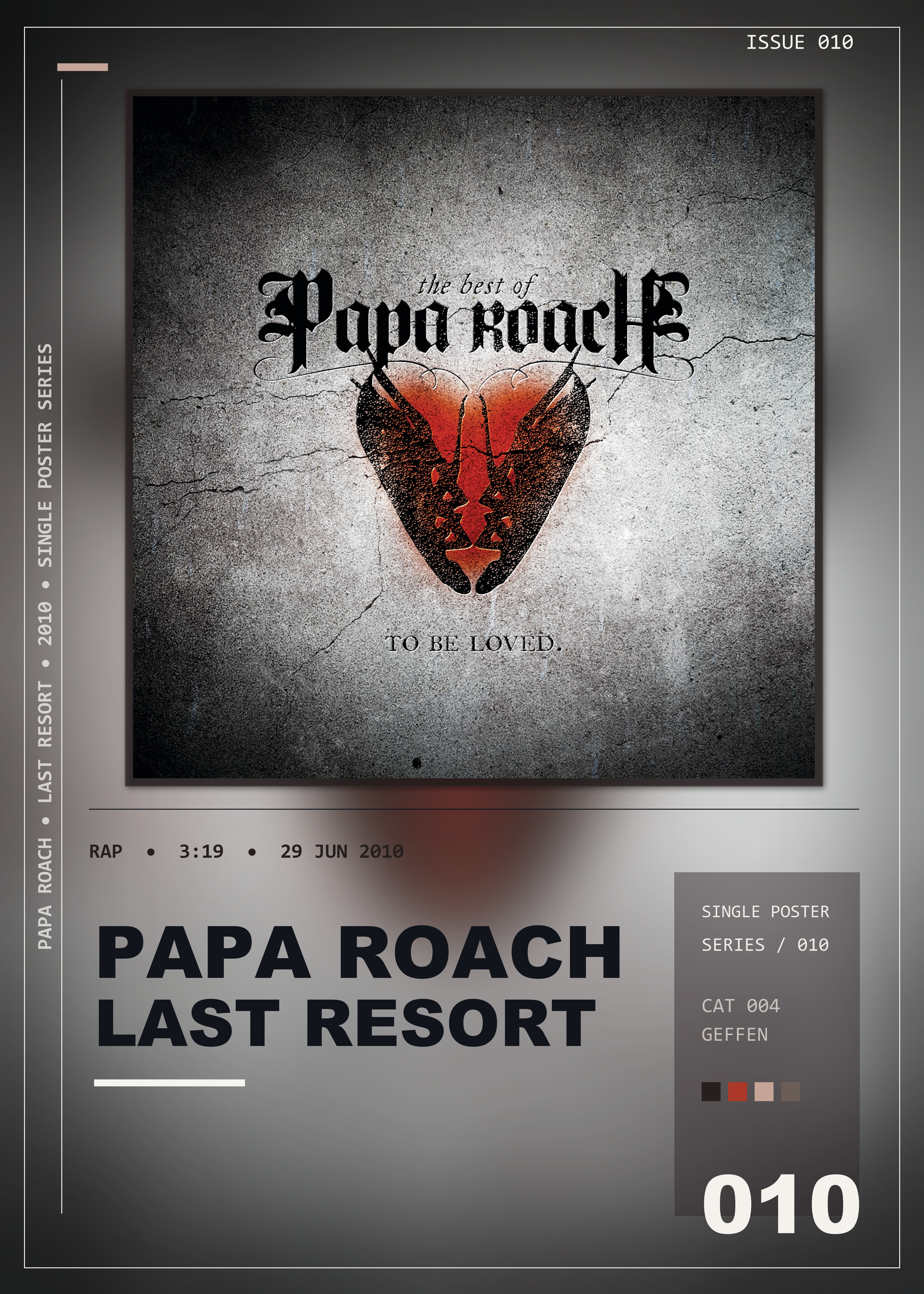 Music poster: Papa Roach - Last Resort