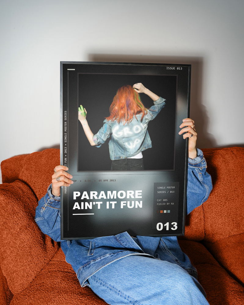 Music poster: Paramore - Aint It Fun