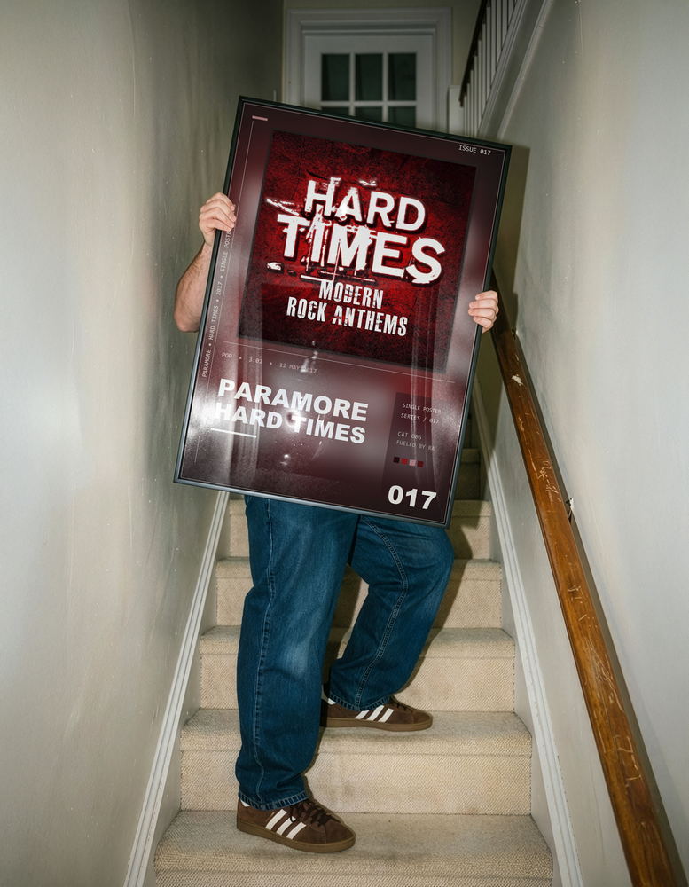 Music poster: Paramore - Hard Times