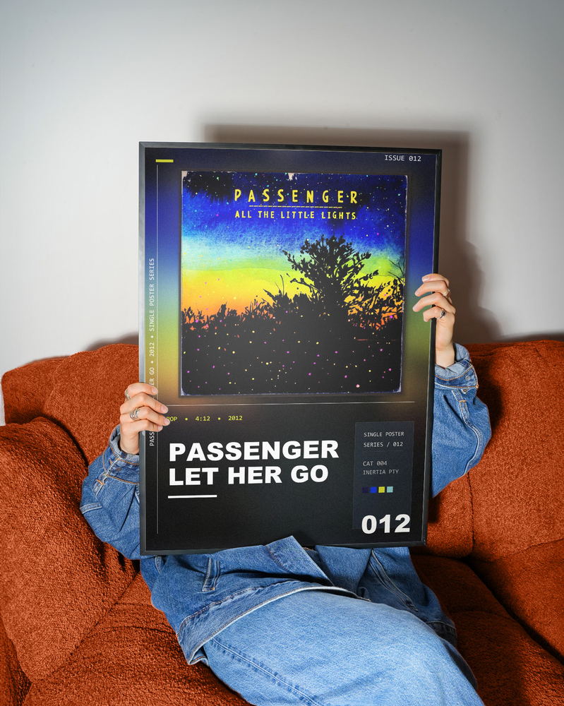 Music poster: Passenger - Let Her Go