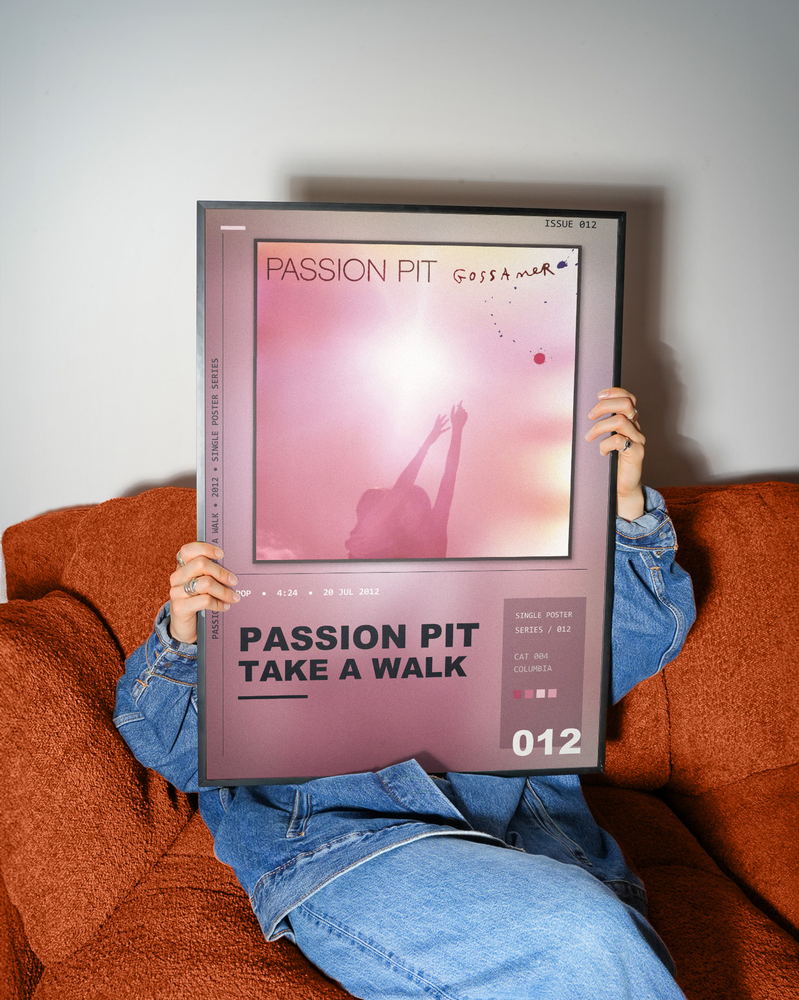 Music poster: Passion Pit - Take a Walk