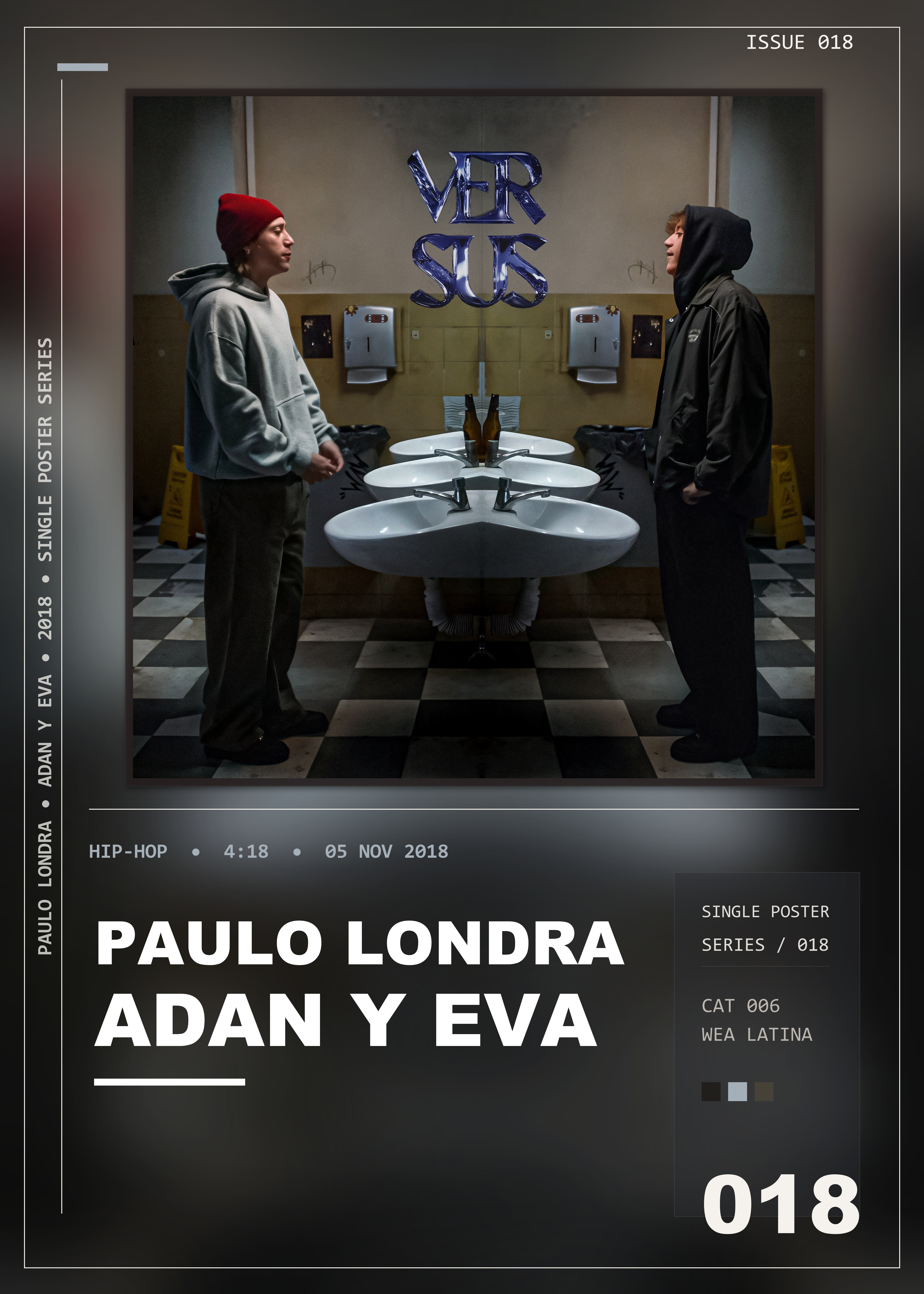 Music poster: Paulo Londra - Adan y Eva