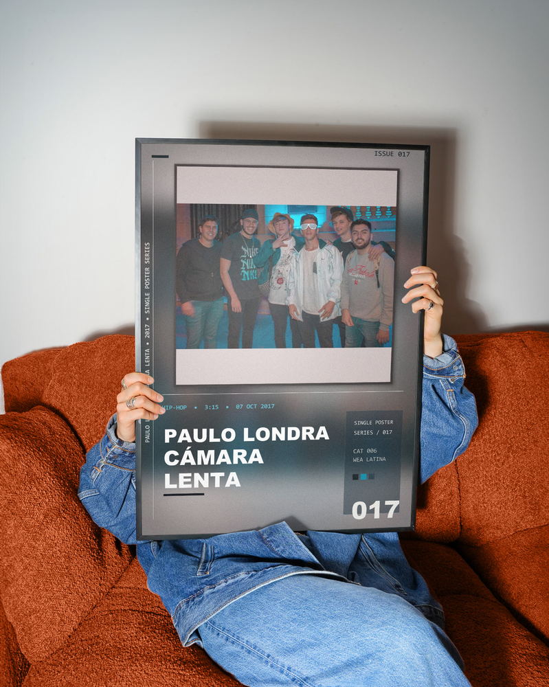 Music poster: Paulo Londra - Cámara Lenta