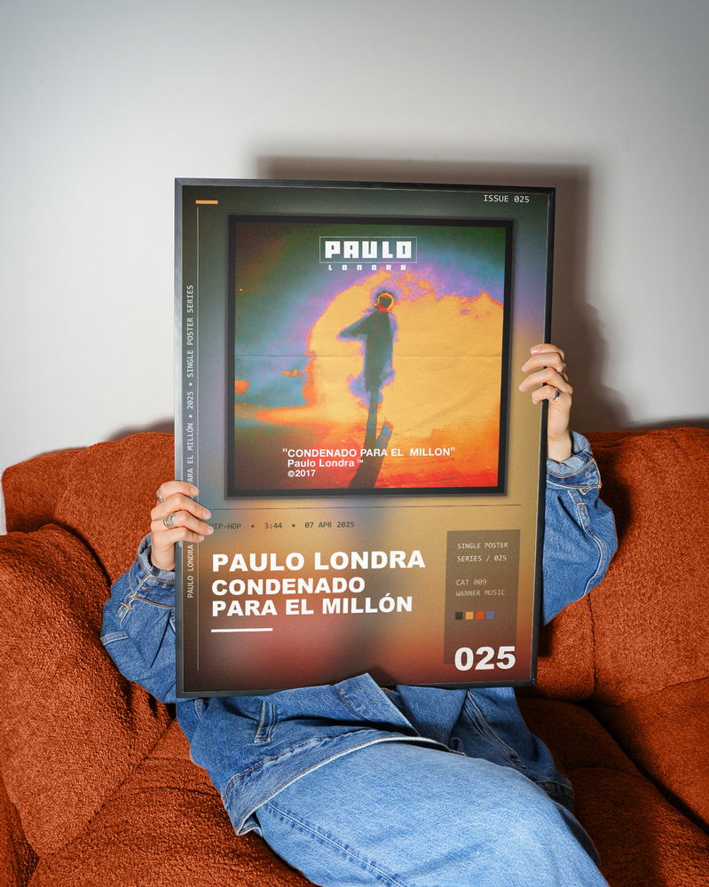 Music poster: Paulo Londra - Condenado Para El Millón