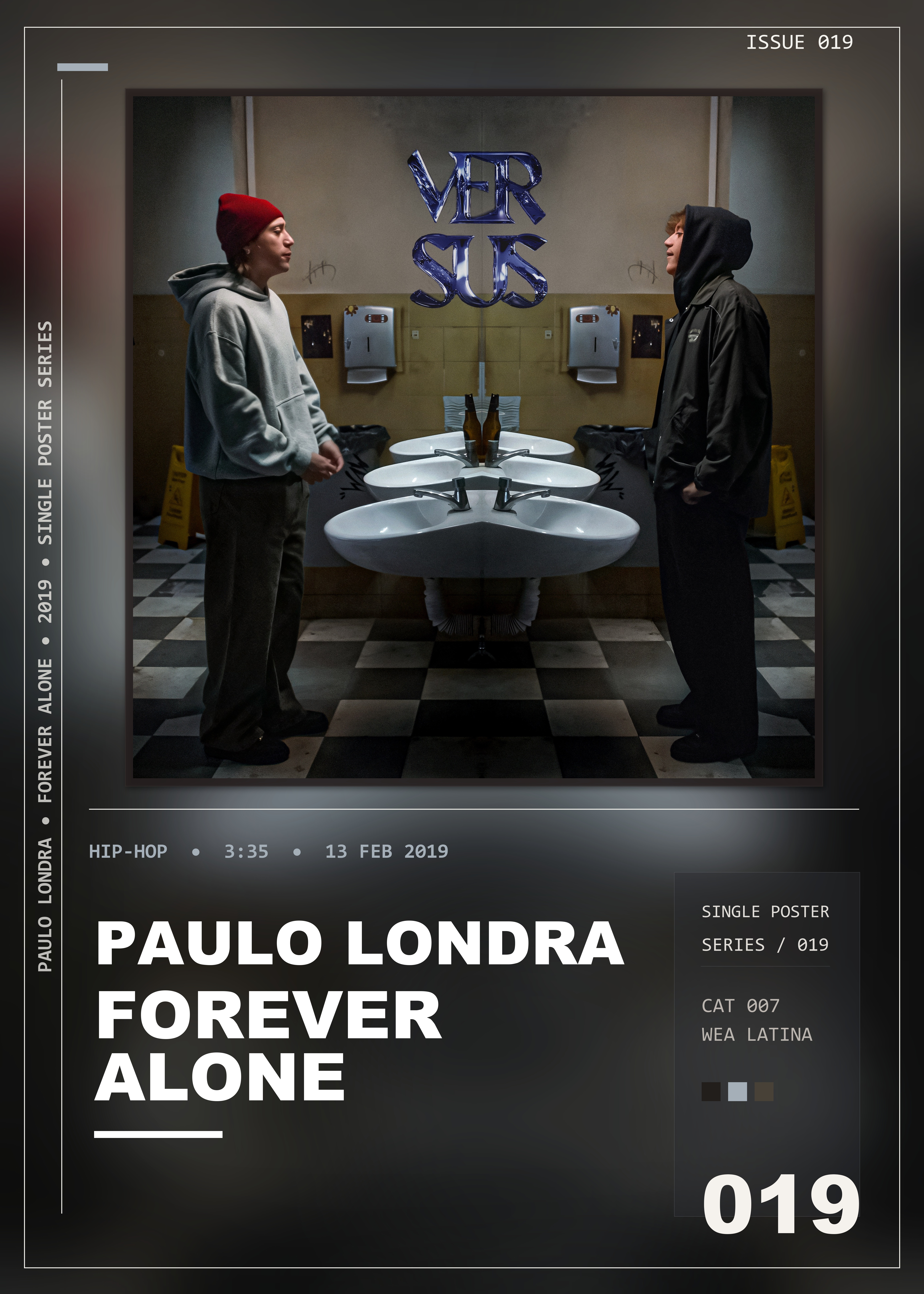 Music poster: Paulo Londra - Forever Alone