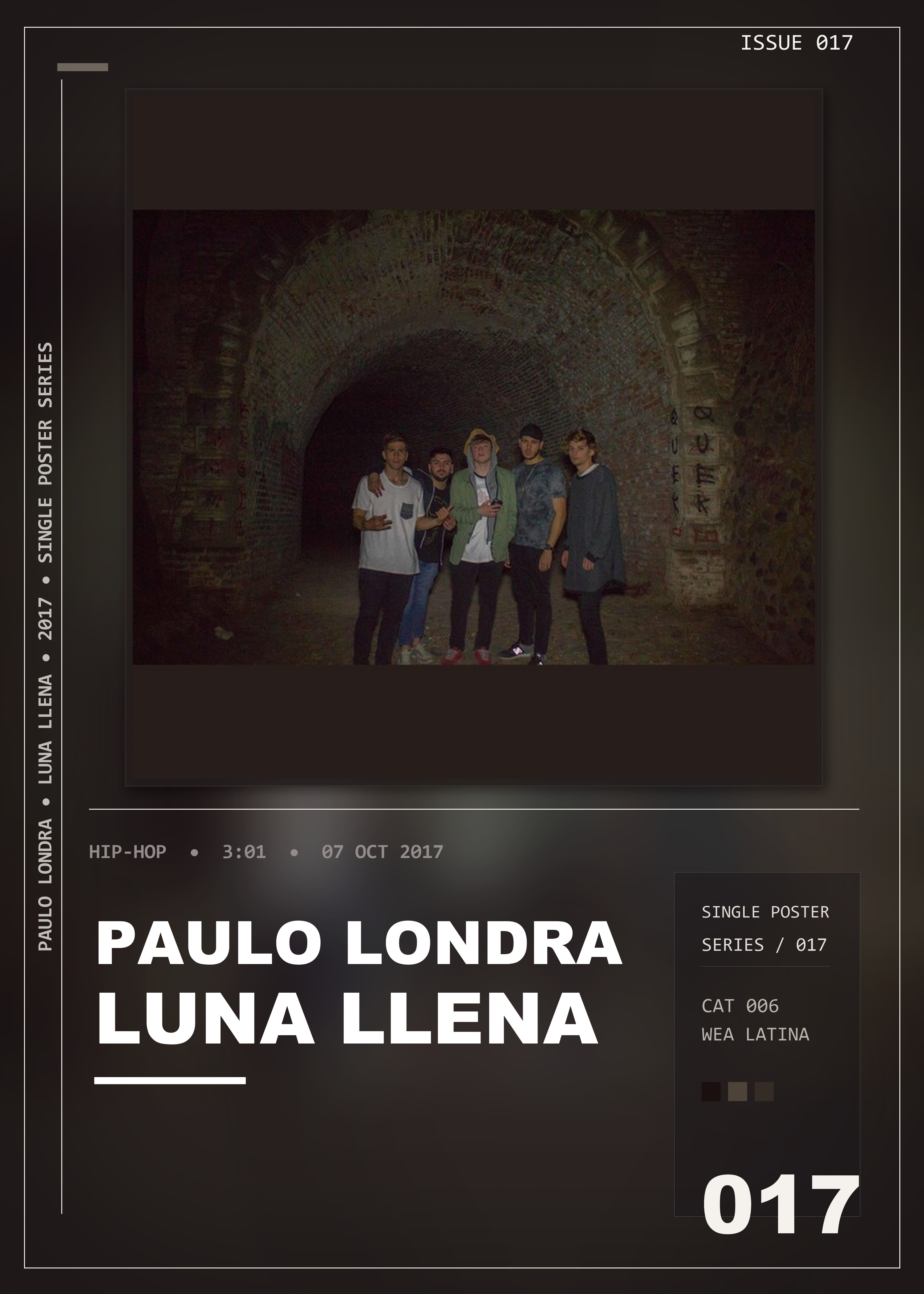 Music poster: Paulo Londra - Luna Llena