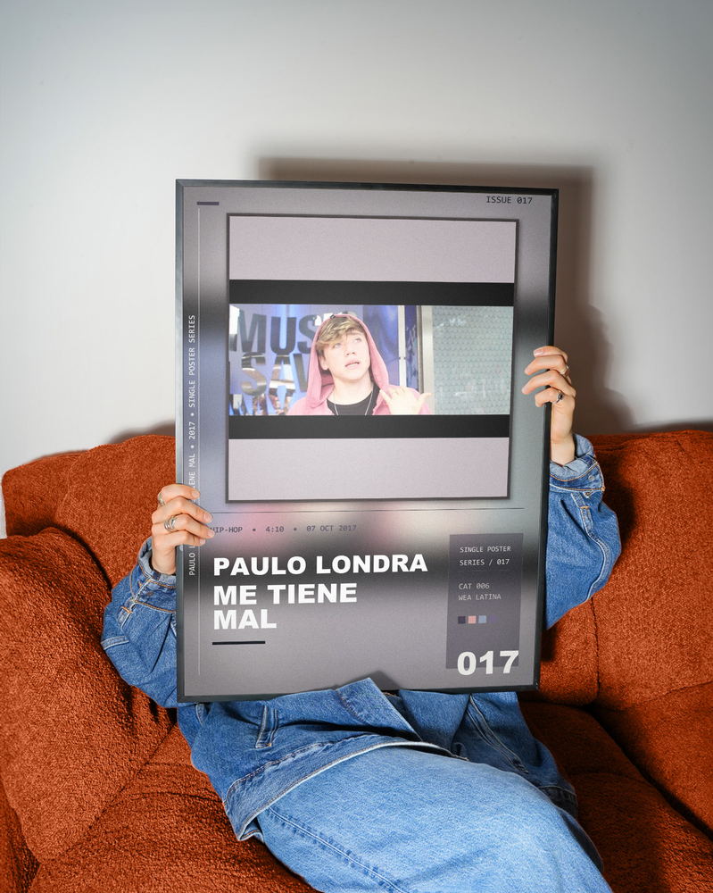 Music poster: Paulo Londra - Me Tiene Mal
