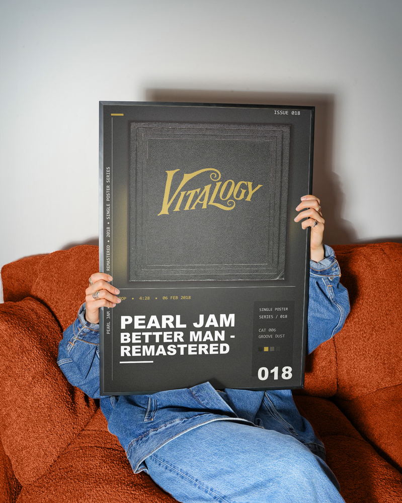 Music poster: Pearl Jam - Better Man - Remastered