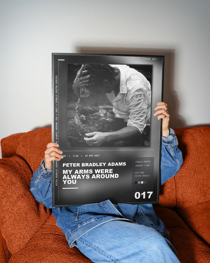 Music poster: Peter Bradley Adams - My Arms Were Always Around You