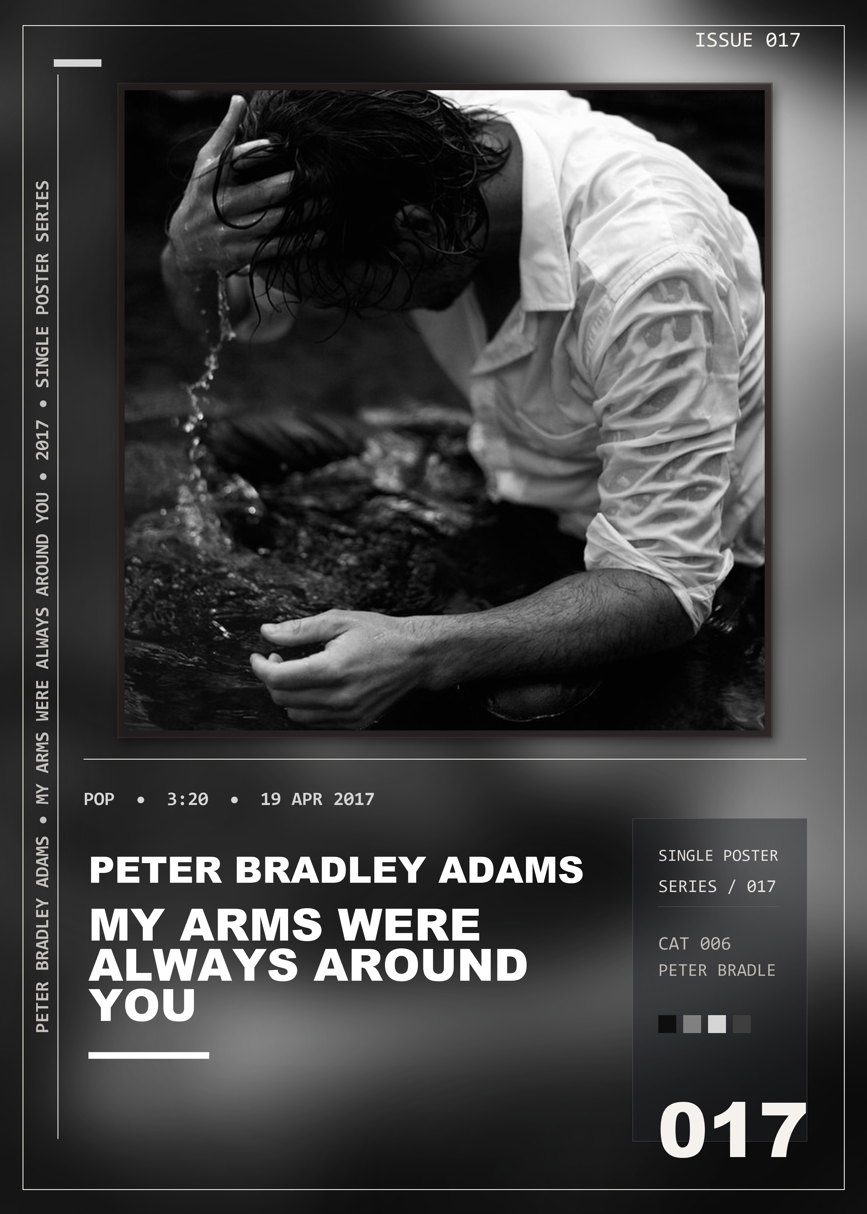 Music poster: Peter Bradley Adams - My Arms Were Always Around You