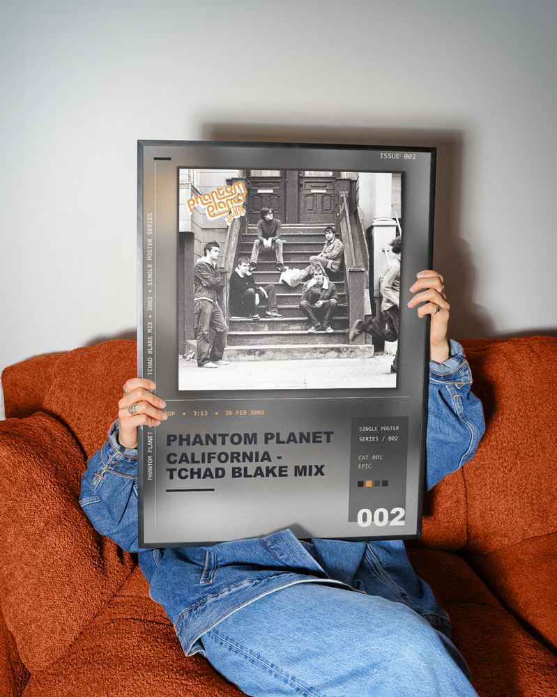 Music poster: Phantom Planet - California - Tchad Blake Mix