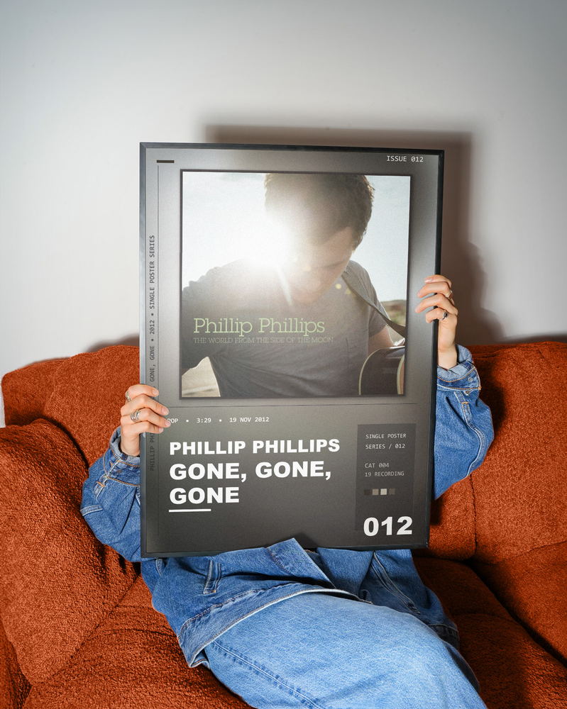 Music poster: Phillip Phillips - Gone Gone Gone