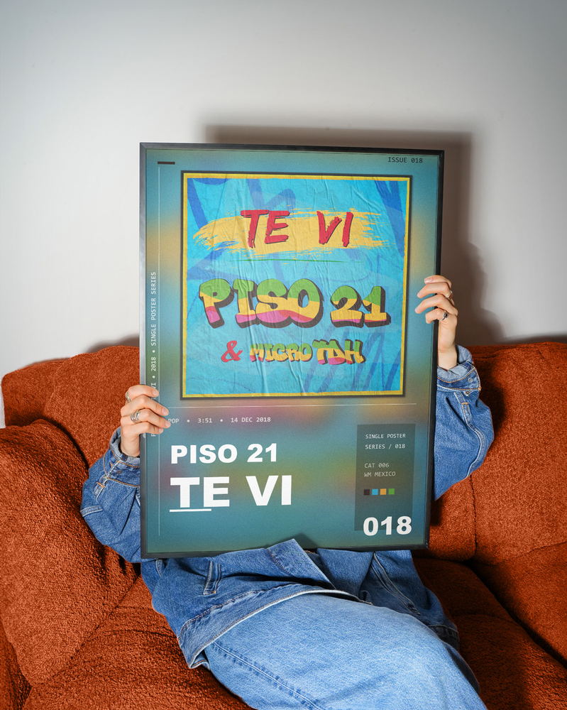 Music poster: Piso 21 - Te Vi