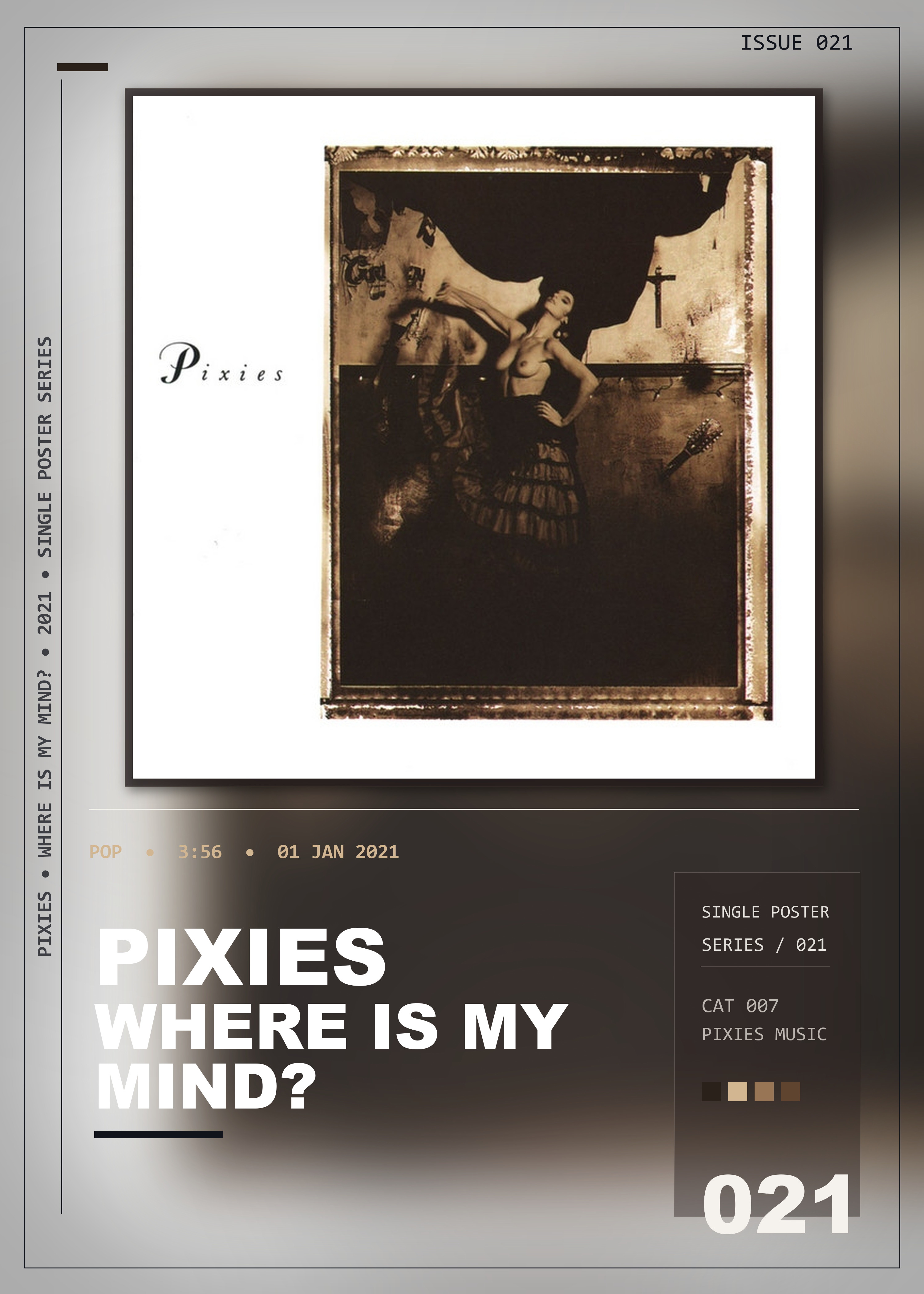 Music poster: Pixies - Where Is My Mind