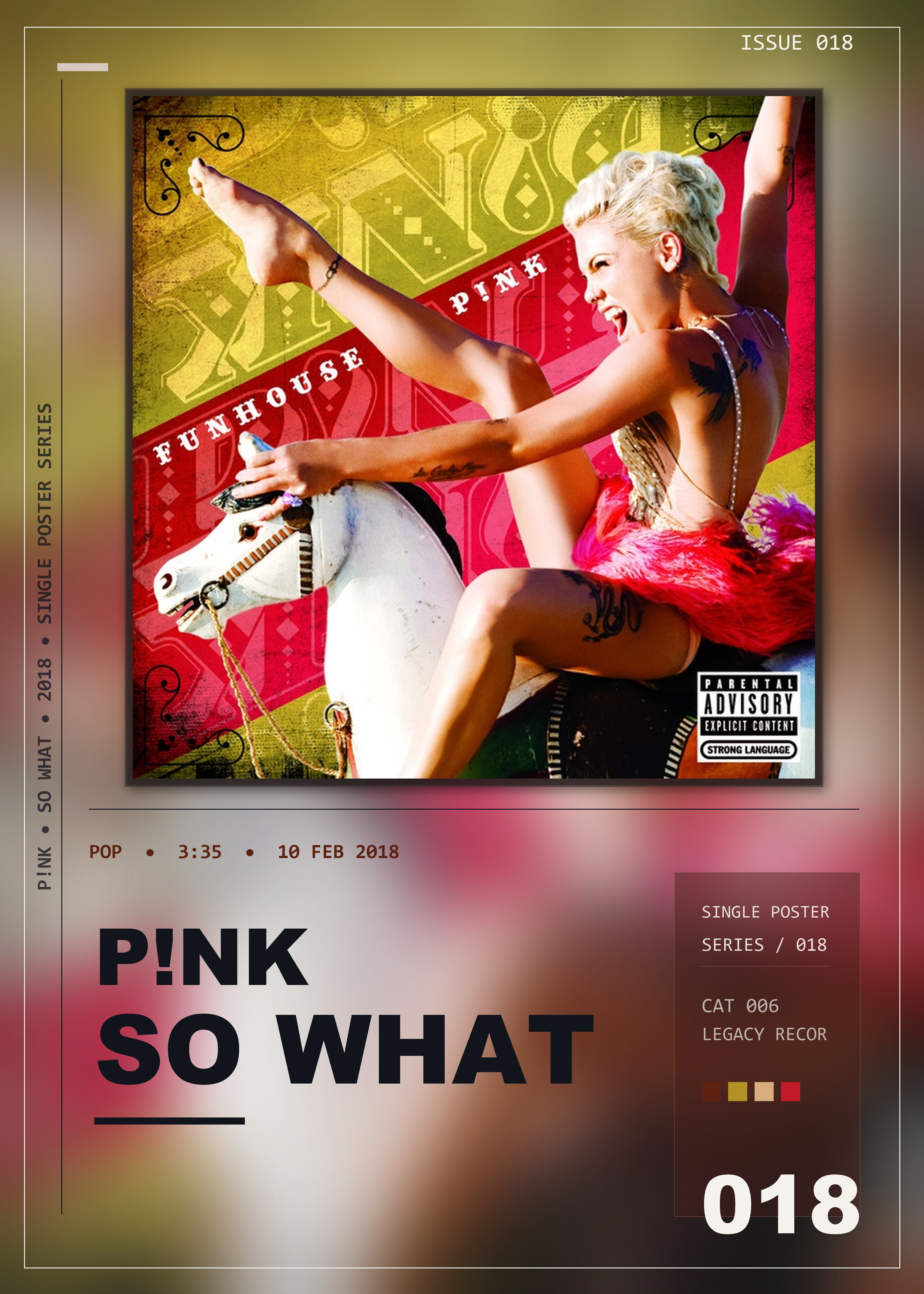 Music poster: Pnk - So What