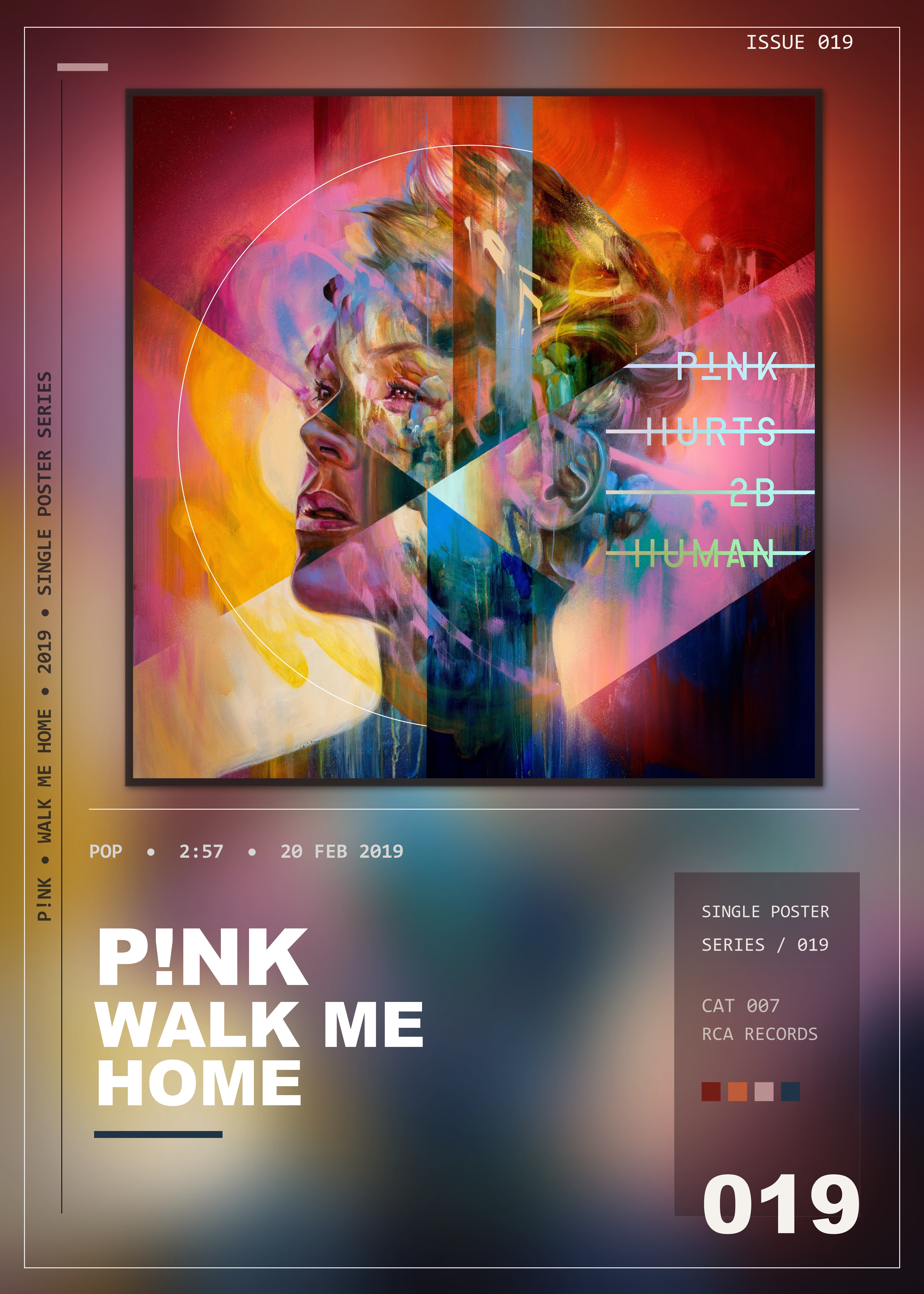 Music poster: Pnk - Walk Me Home
