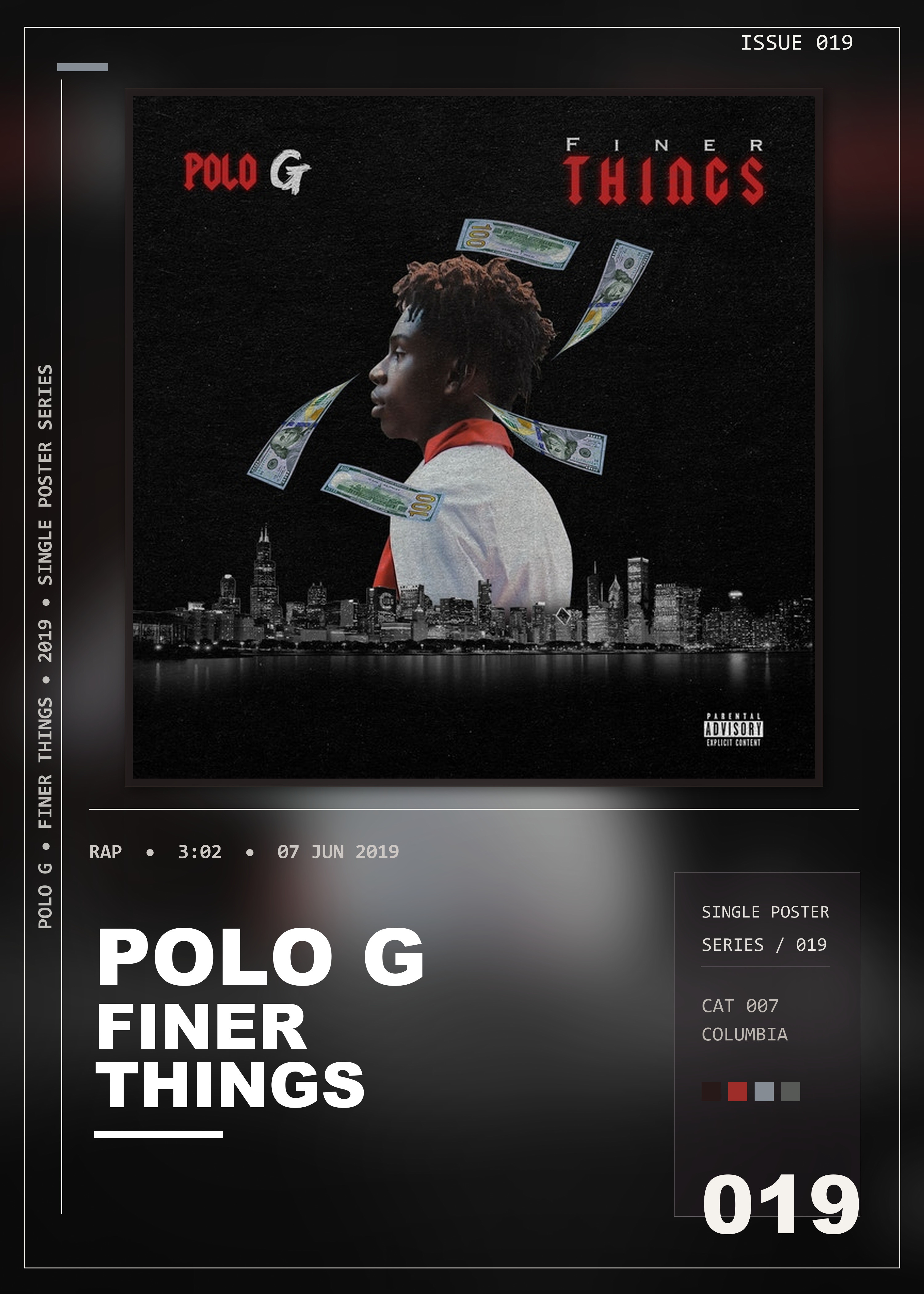 Music poster: Polo G - Finer Things