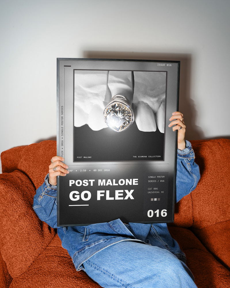 Music poster: Post Malone - Go Flex