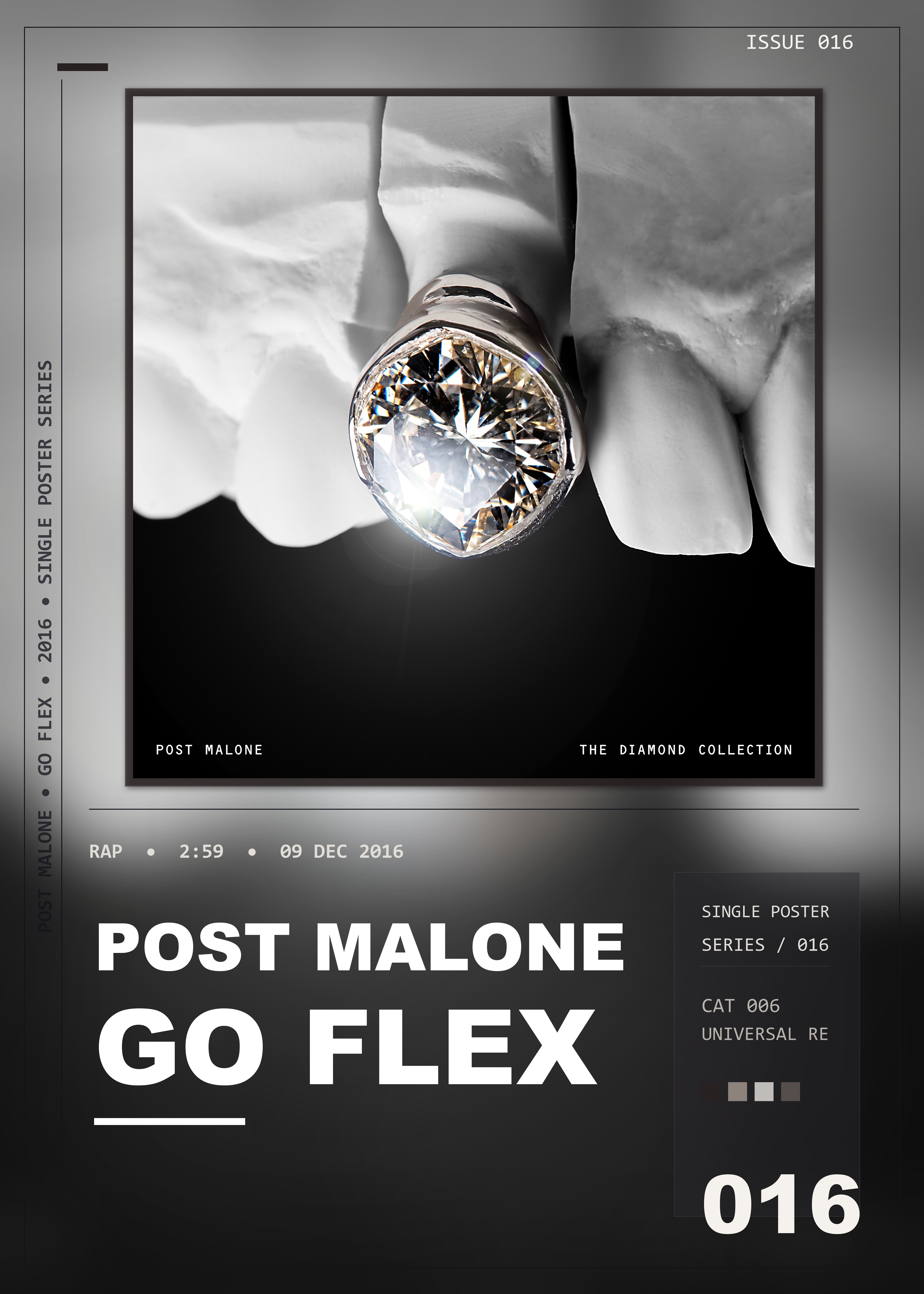 Music poster: Post Malone - Go Flex