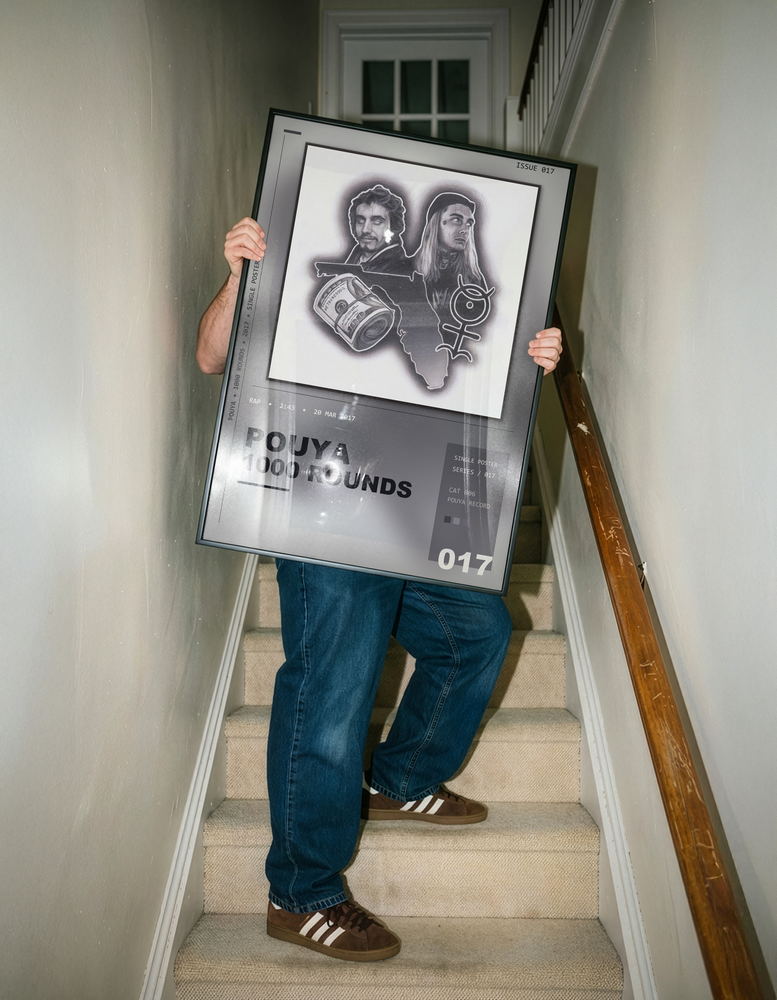 Music poster: Pouya - 1000 Rounds