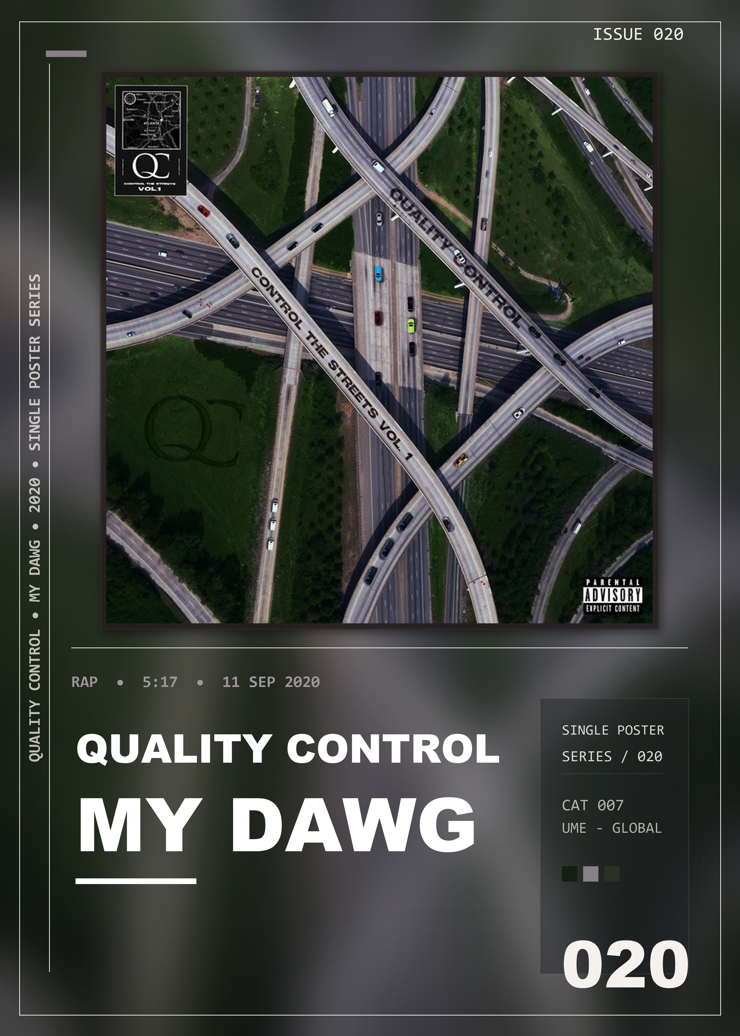 Music poster: Quality Control - My Dawg